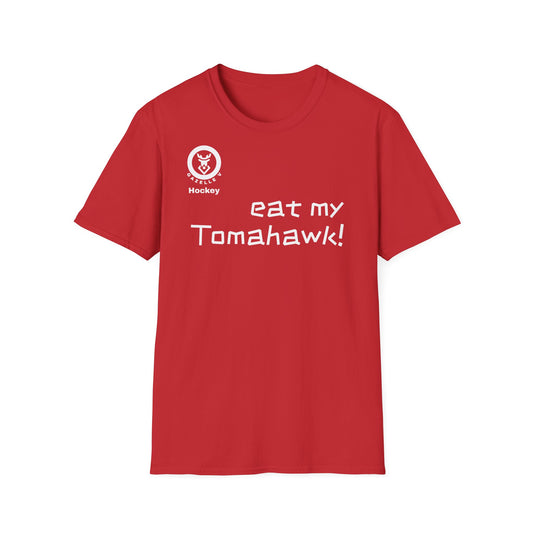 Gazelle V 'Eat My Tomahawk!' Hockey T-Shirt