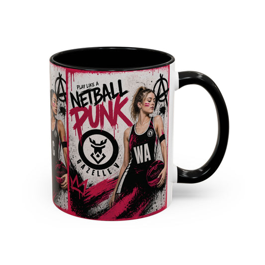 Netball Punk Mid Court (WD/C/WA) Coffee Mug