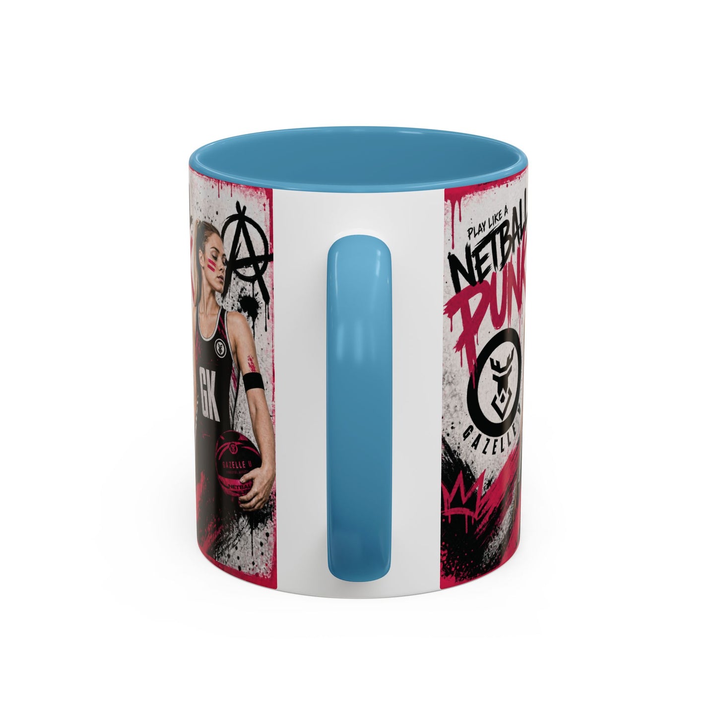 Netball Punk Defence (GK/GD/WD) Coffee Mug