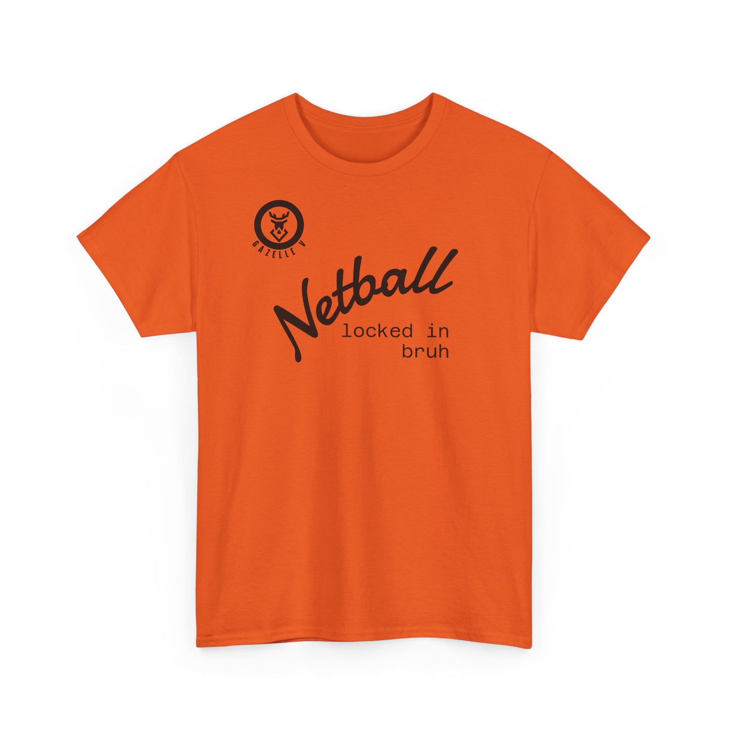 Gazelle V Netball "locked in bruh" Sports T-Shirt