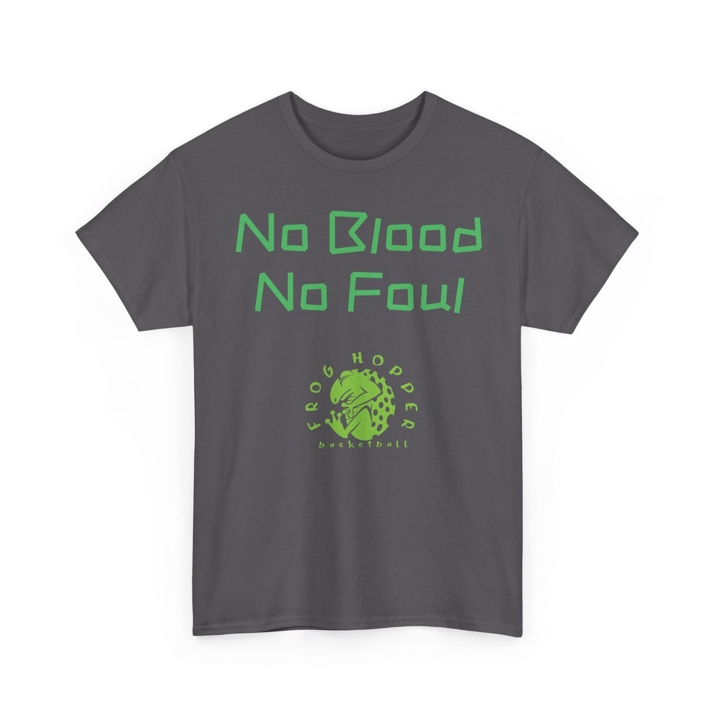 Frog Hopper Basketball "No Blood. No Foul" Sports T-Shirt