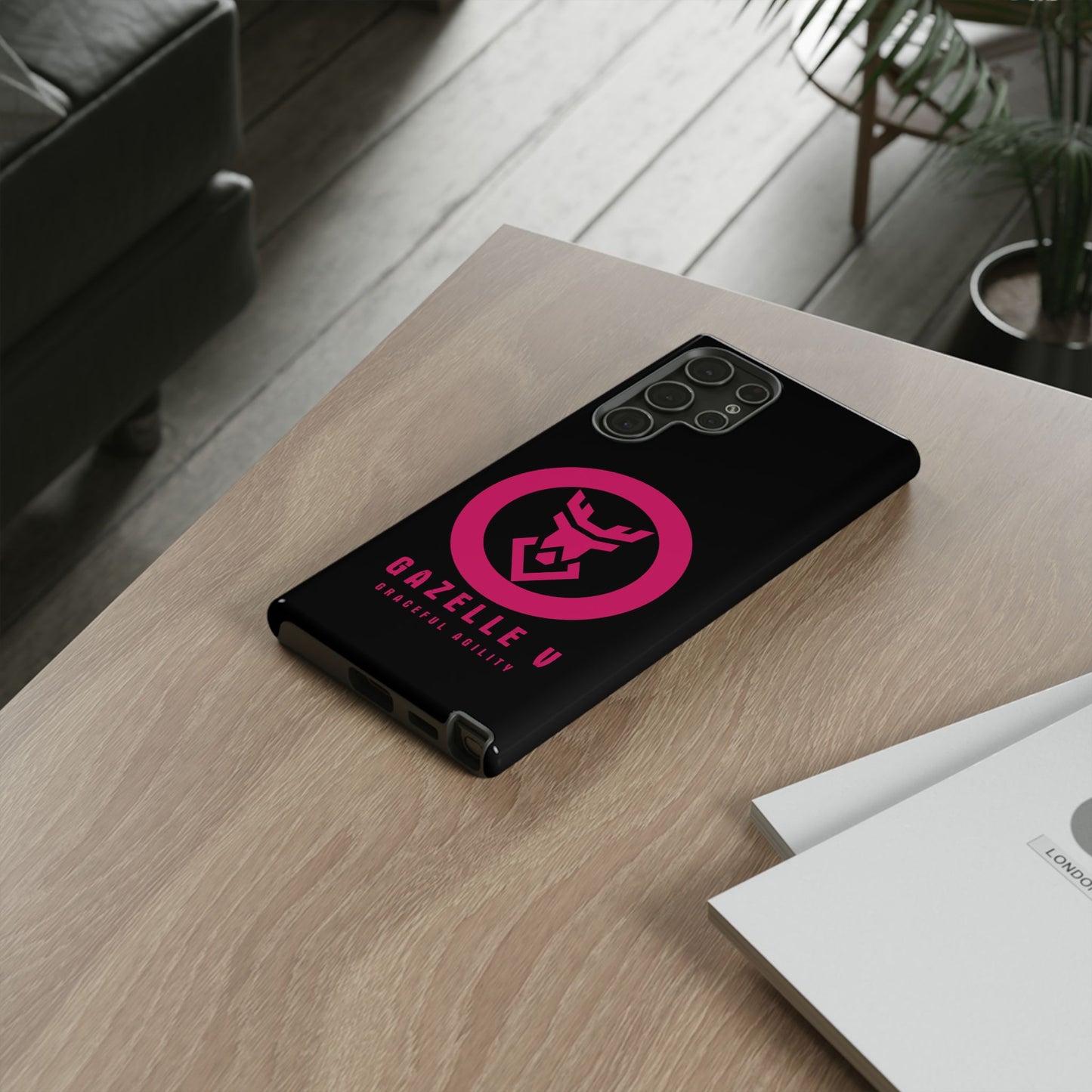 Gazelle V 'Graceful Agility' Toughened Phone Case