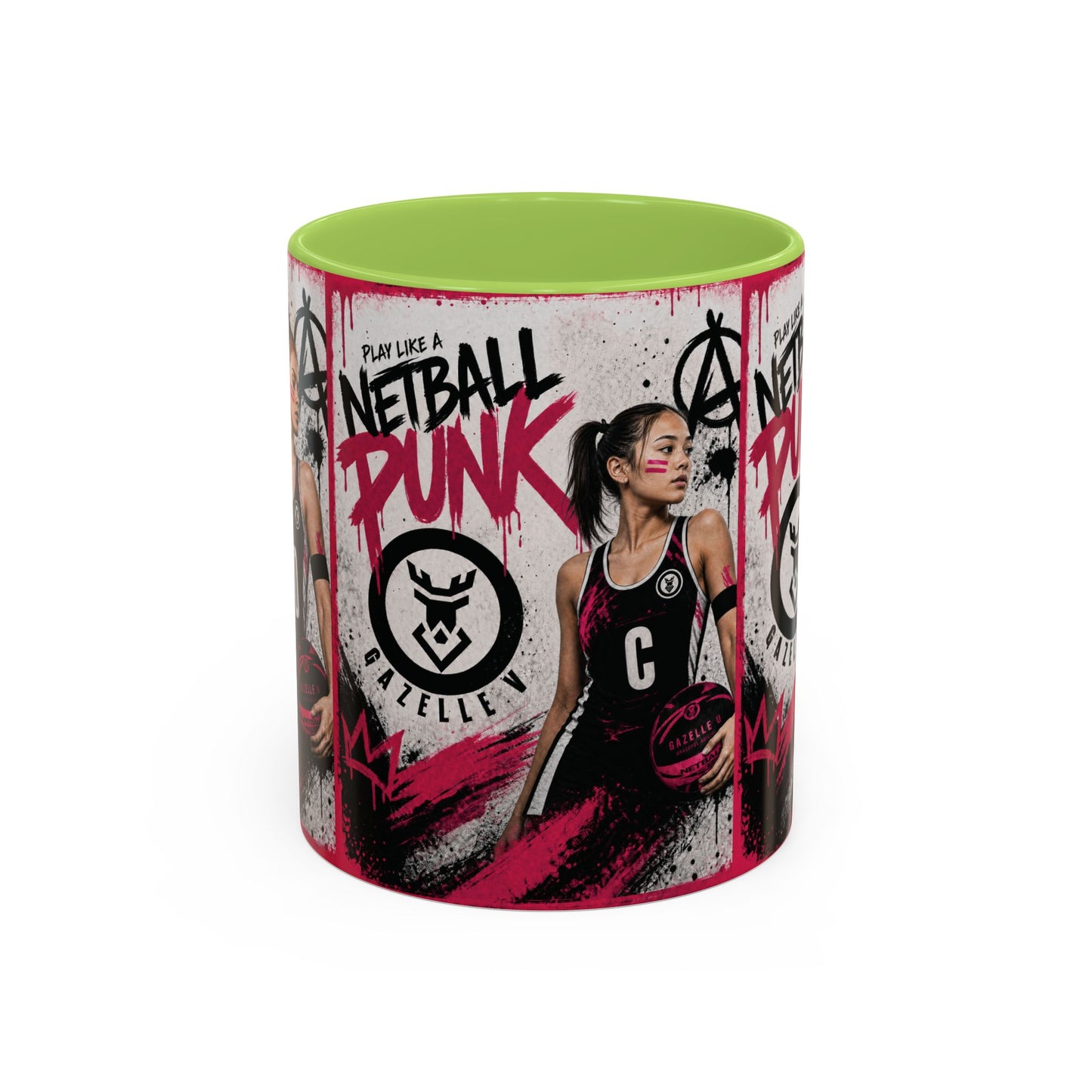 Netball Punk Mid Court (WD/C/WA) Coffee Mug