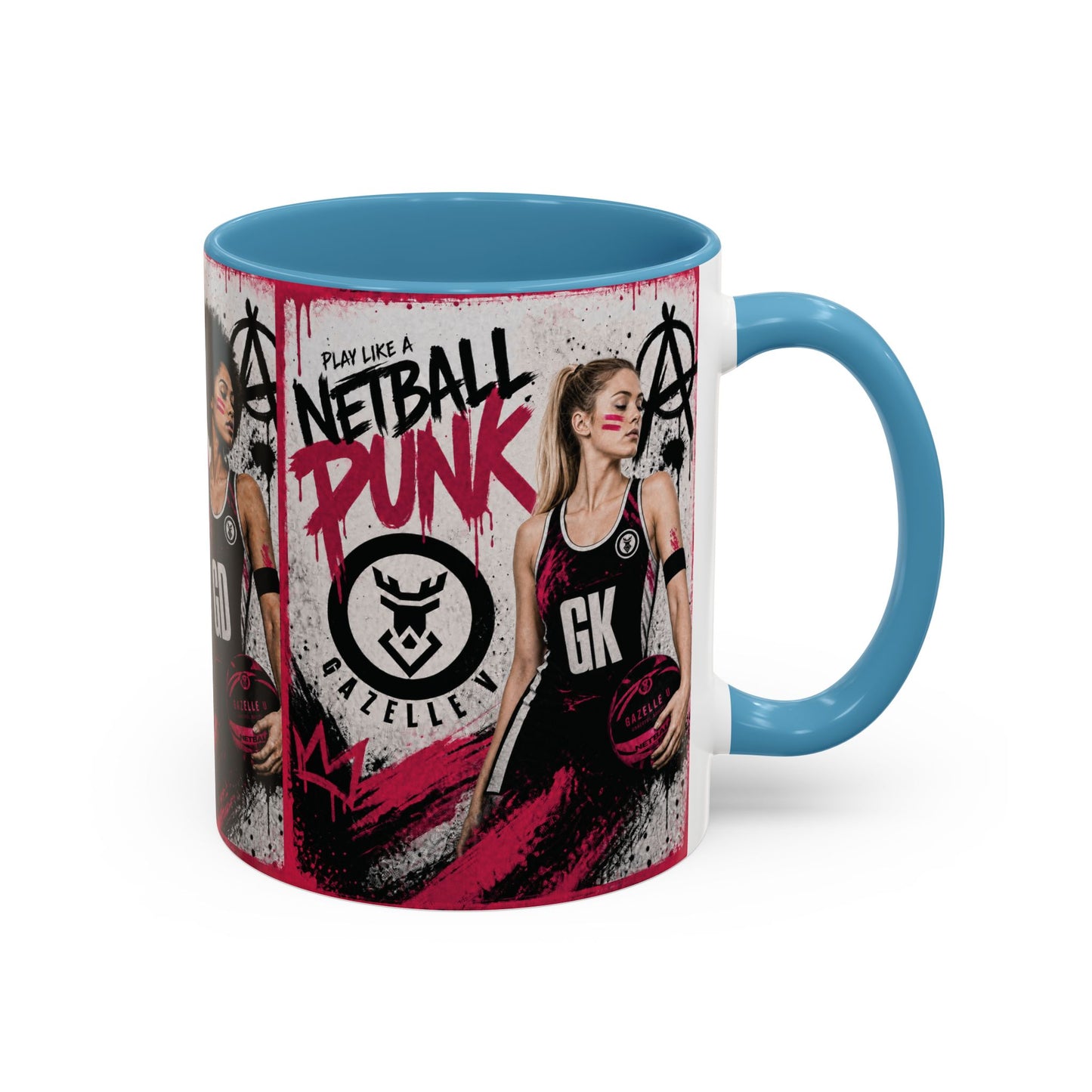 Netball Punk Defence (GK/GD/WD) Coffee Mug