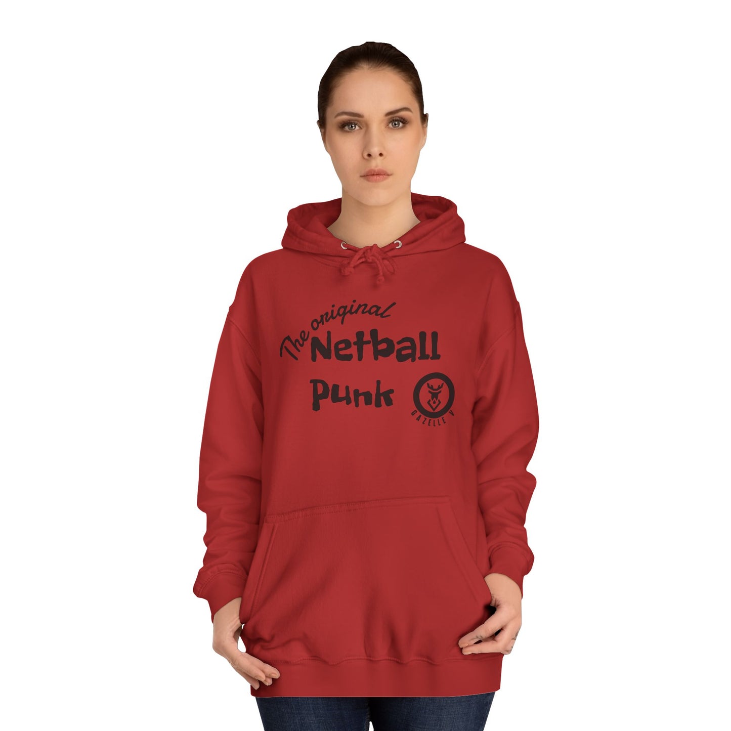 Netball Punk Hoodie — "The original Netball Punk" Personalised Club Hoodie