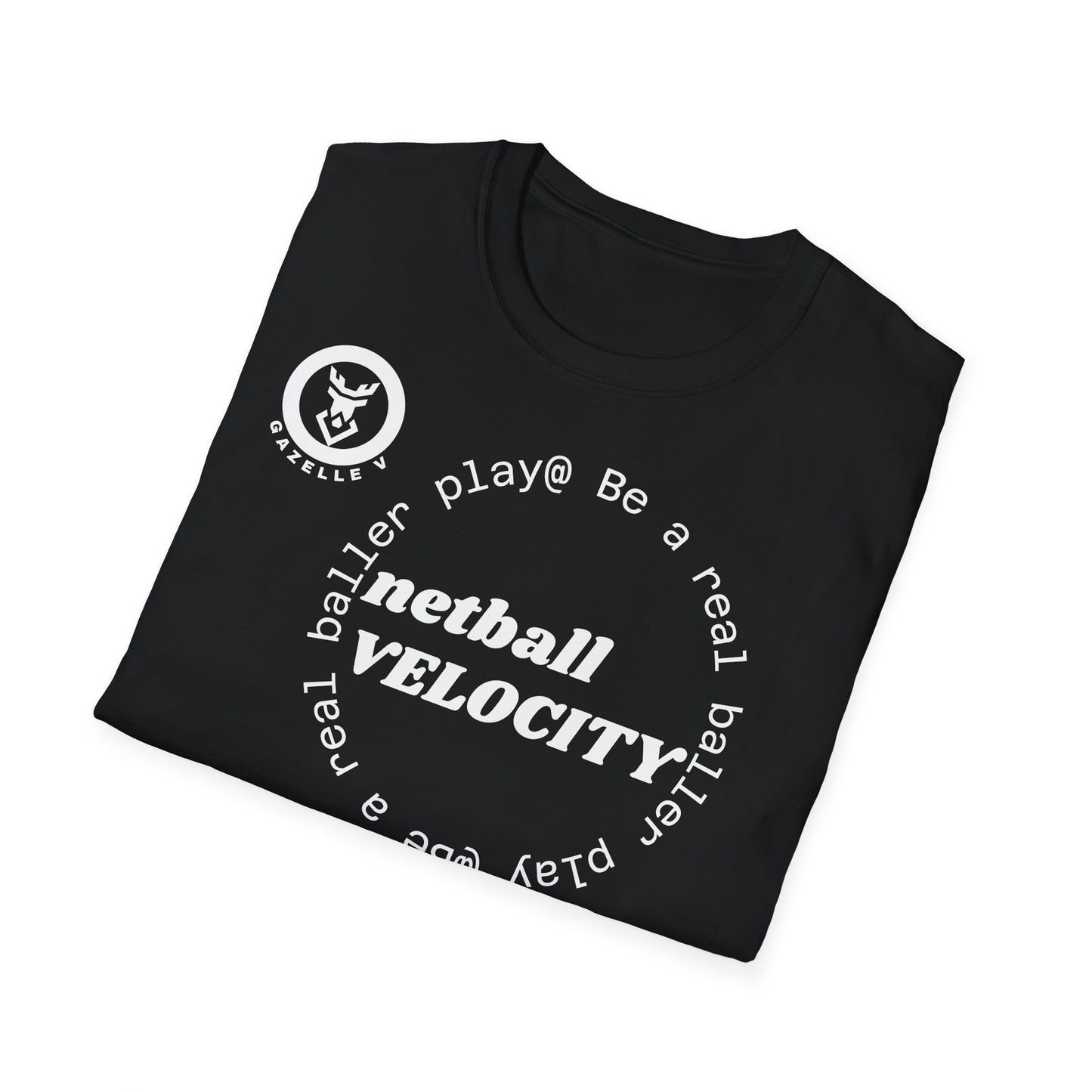 Gazelle V "Netball VELOCITY" Circle T-Shirt