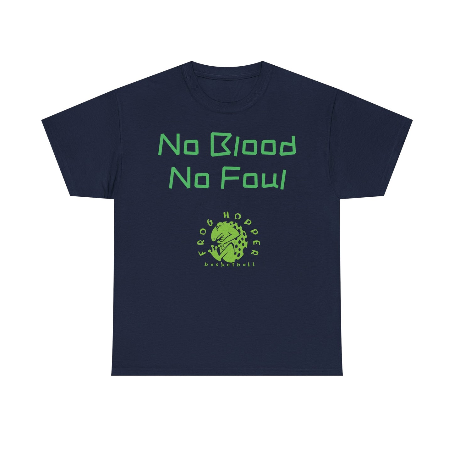 Frog Hopper Basketball "No Blood. No Foul" Sports T-Shirt