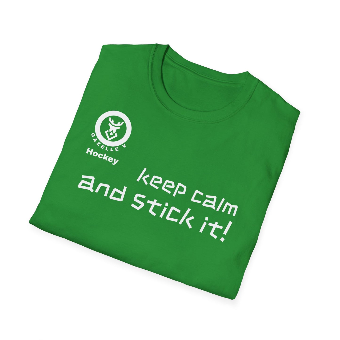 Gazelle V 'Keep Calm and Stick It' Hockey T-Shirt