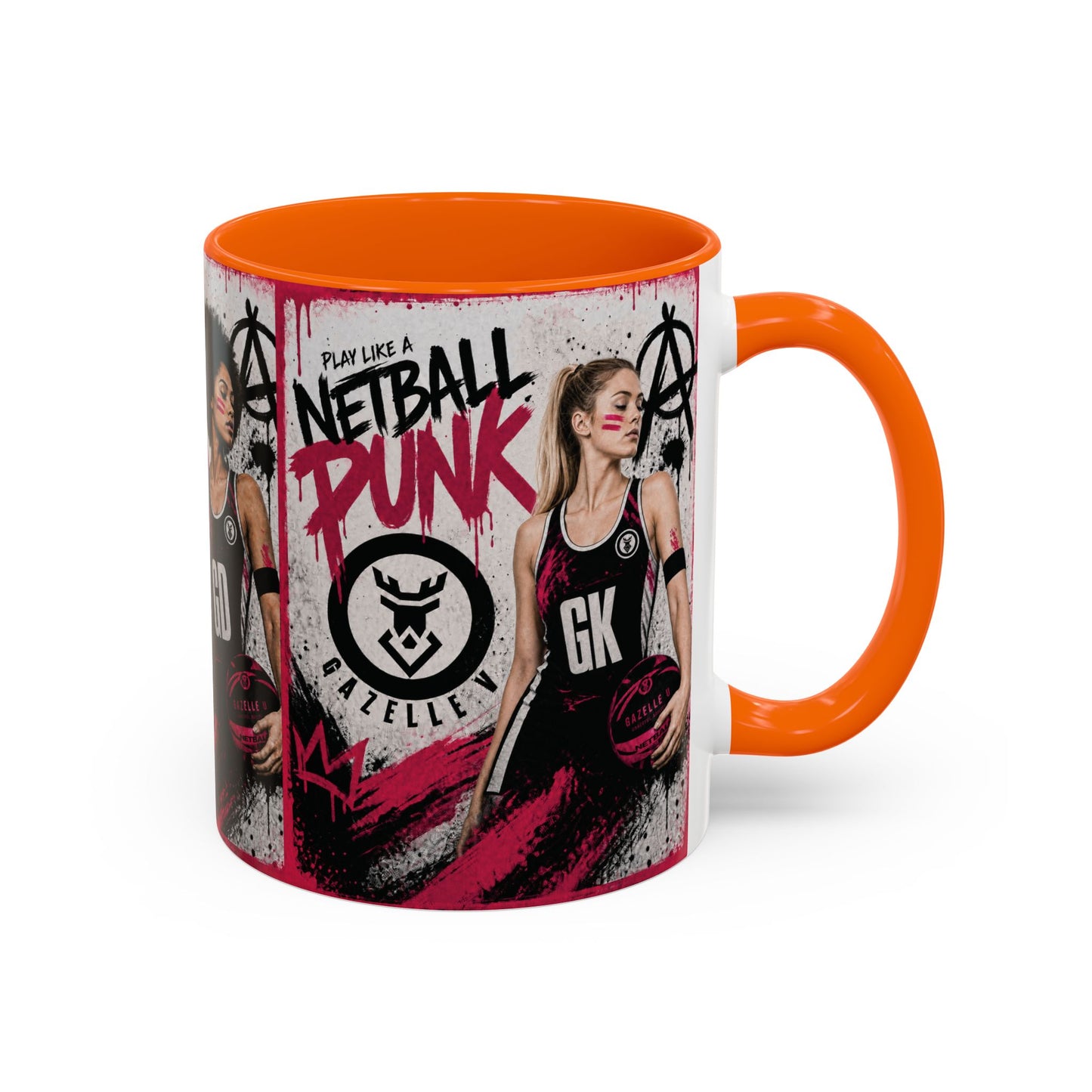 Netball Punk Defence (GK/GD/WD) Coffee Mug