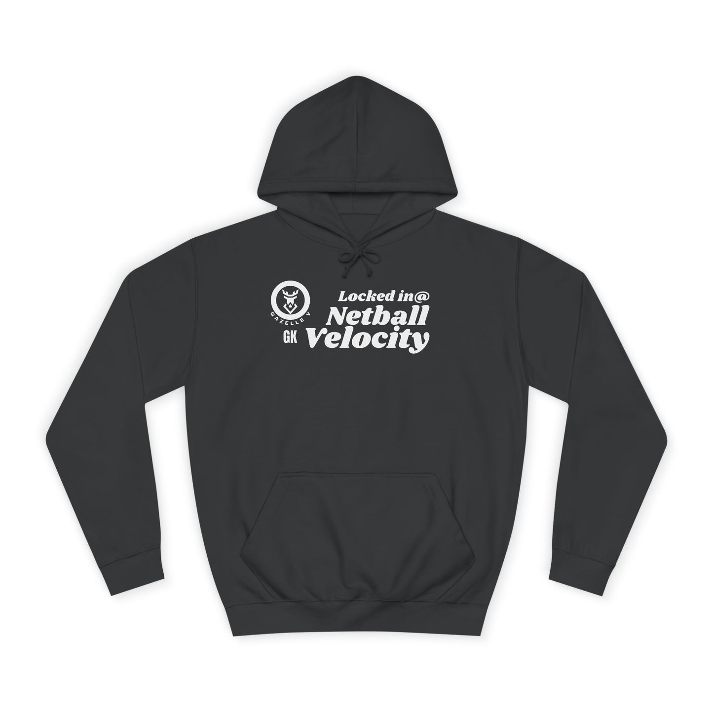 'Gazelle GK (Goal Keeper) Locked In@ Netball Velocity' Hoodie