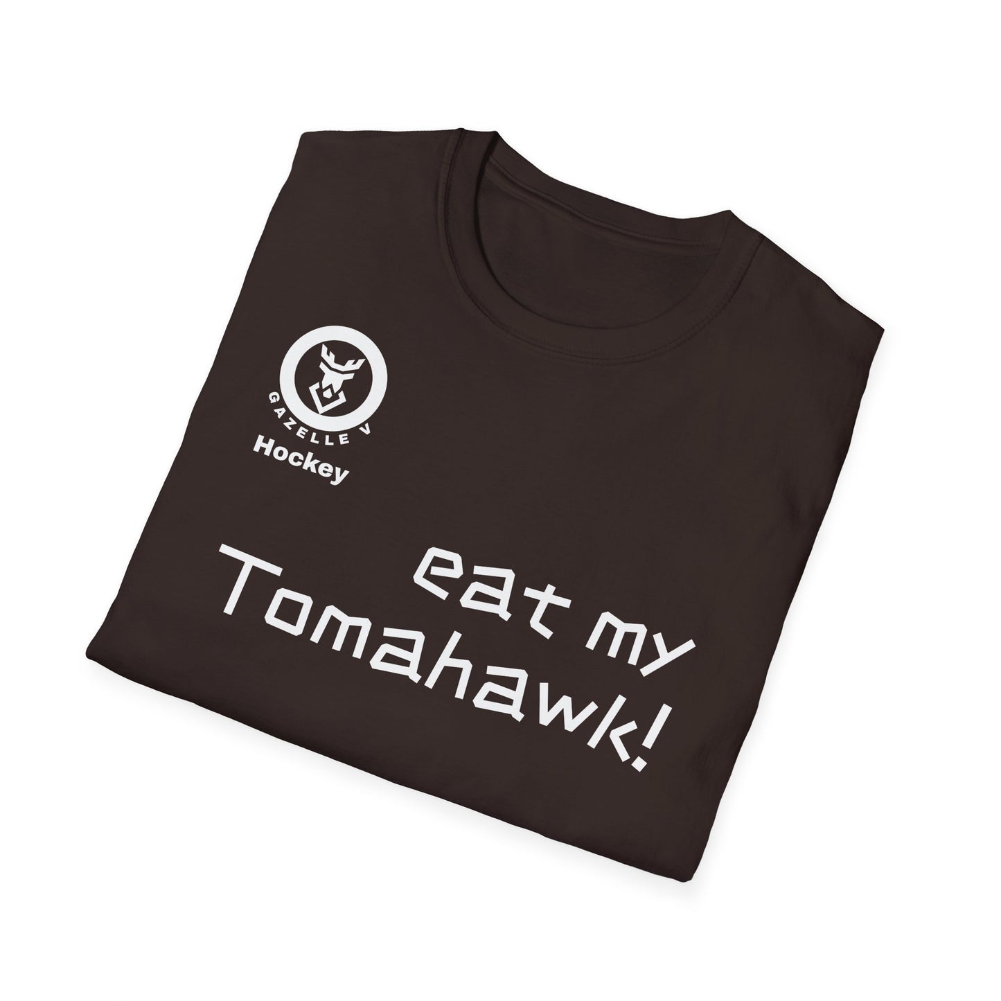 Gazelle V 'Eat My Tomahawk!' Hockey T-Shirt
