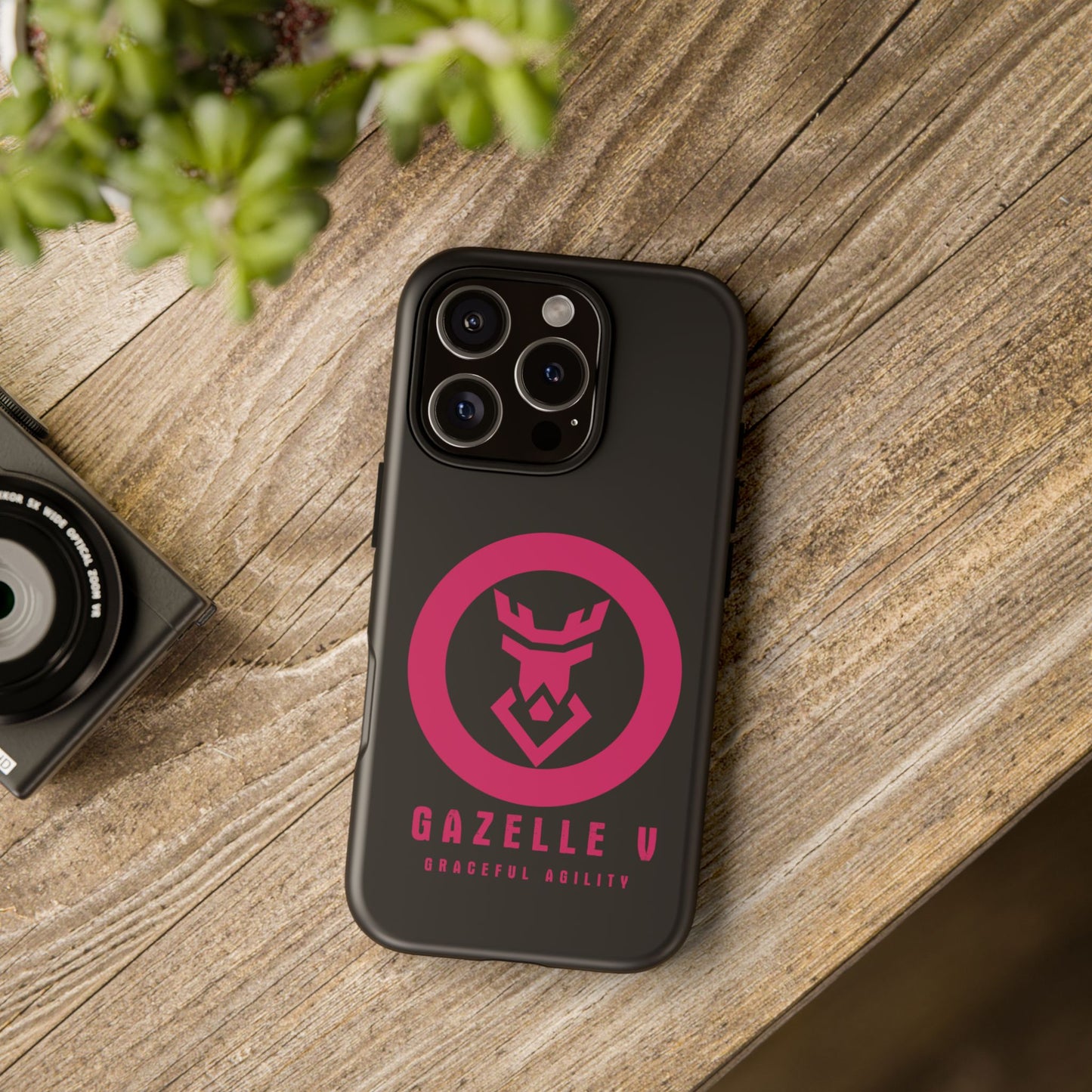 Gazelle V 'Graceful Agility' Toughened Phone Case