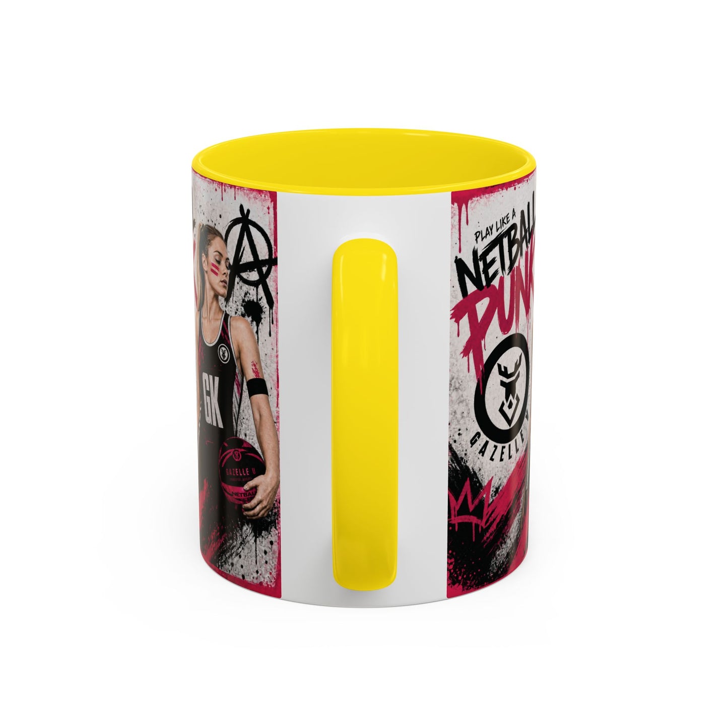 Netball Punk Defence (GK/GD/WD) Coffee Mug