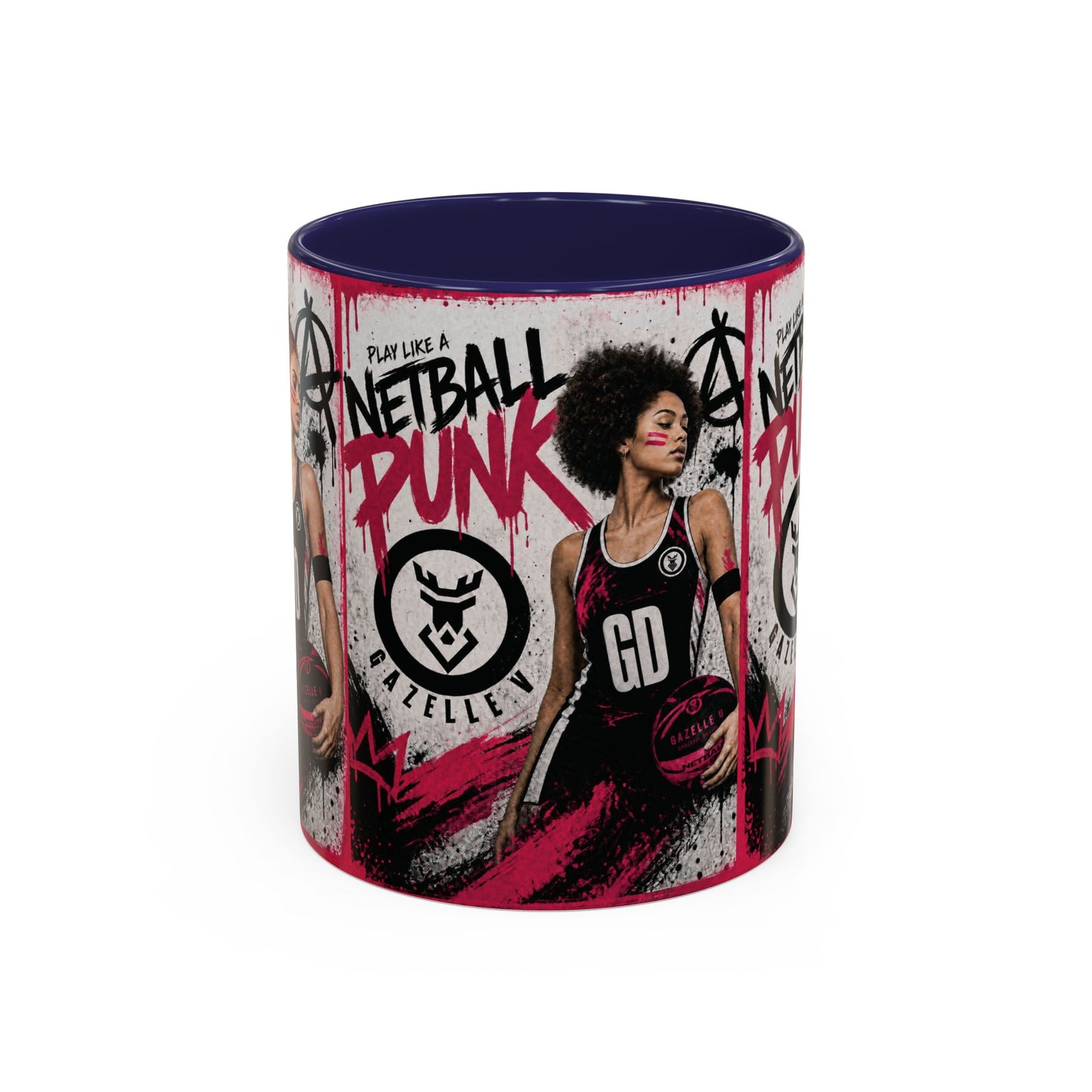 Netball Punk Defence (GK/GD/WD) Coffee Mug