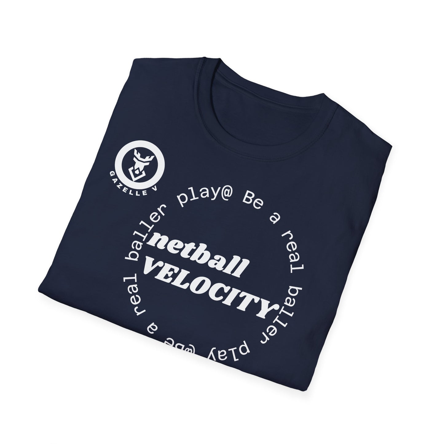Gazelle V "Netball VELOCITY" Circle T-Shirt