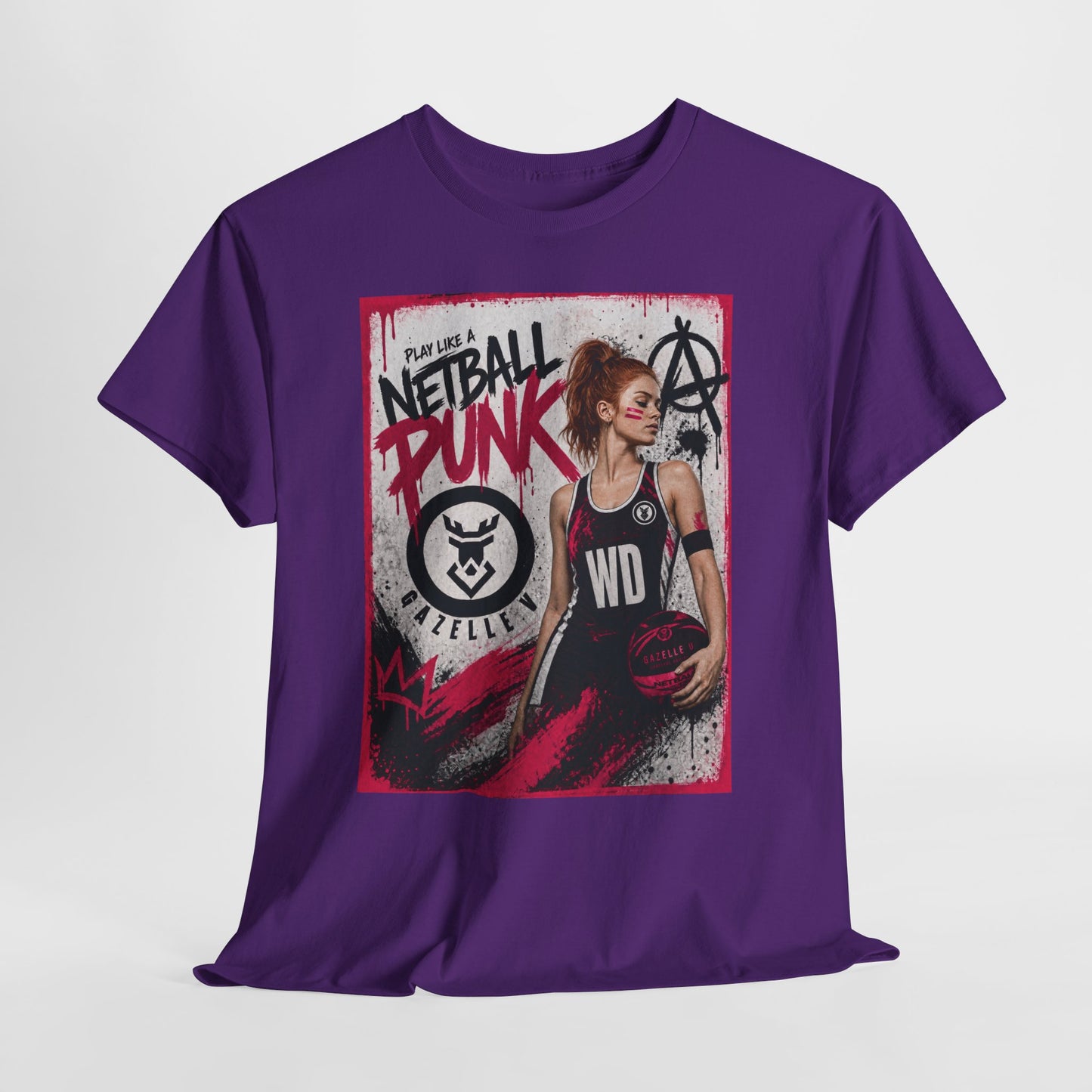 'WD Netball Punk' Limited Edition T-Shirt
