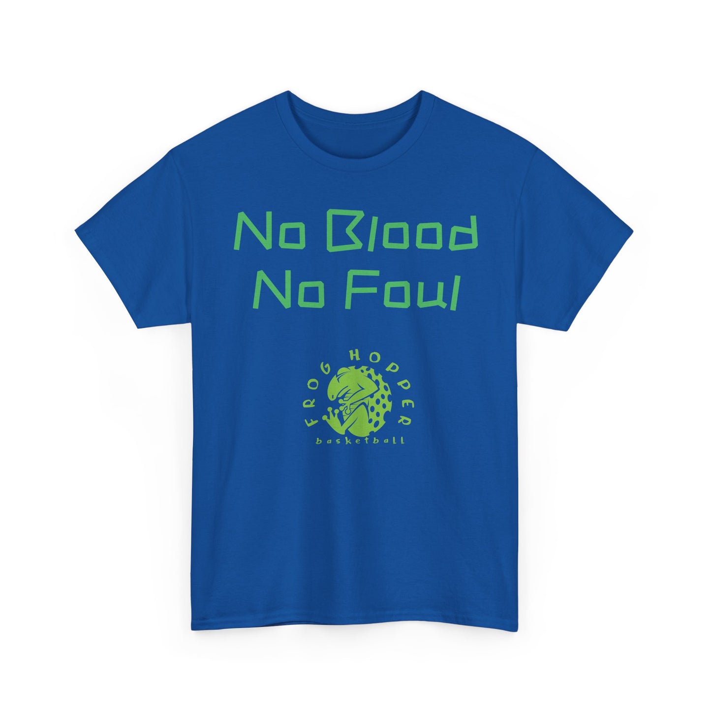 Frog Hopper Basketball "No Blood. No Foul" Sports T-Shirt