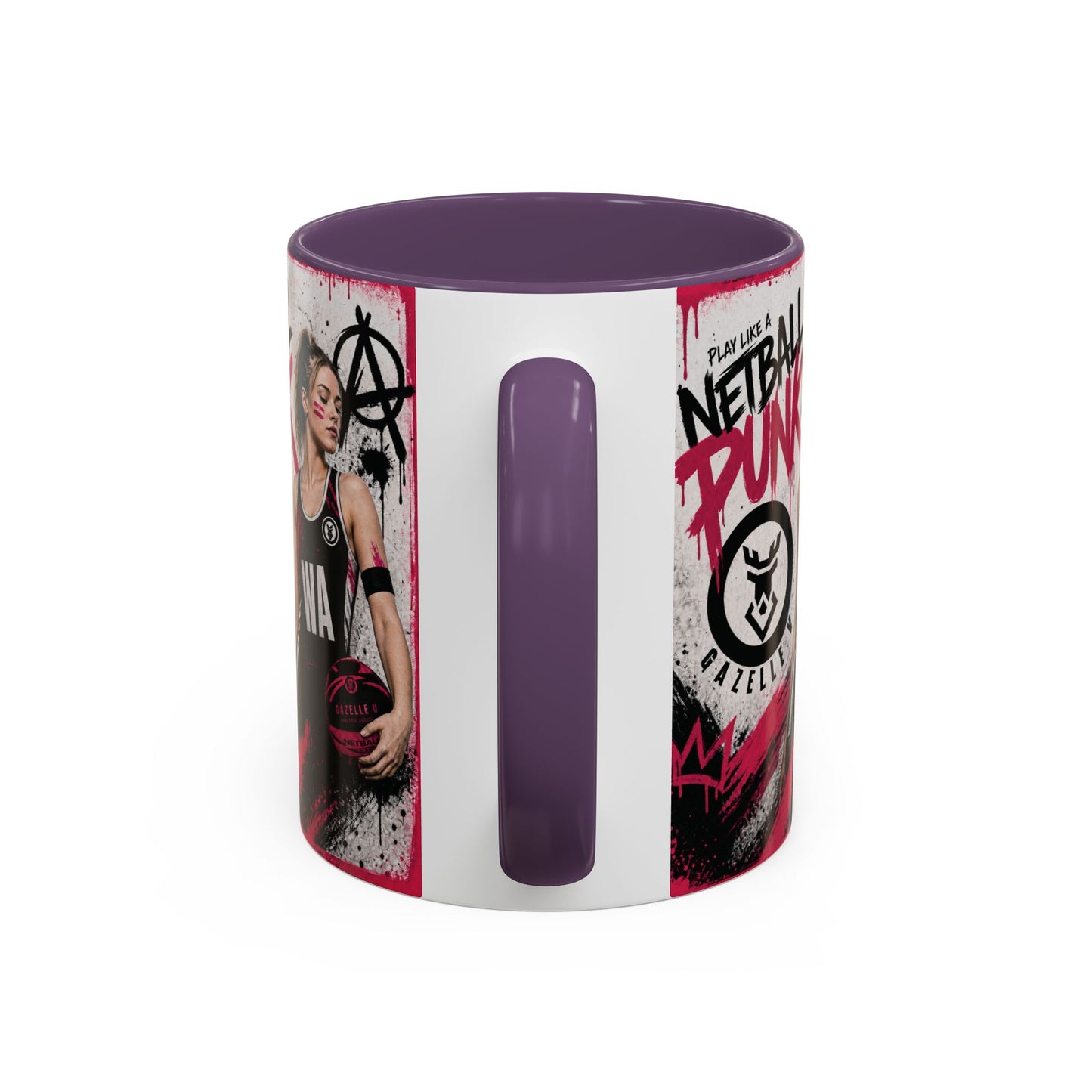 Netball Punk Mid Court (WD/C/WA) Coffee Mug