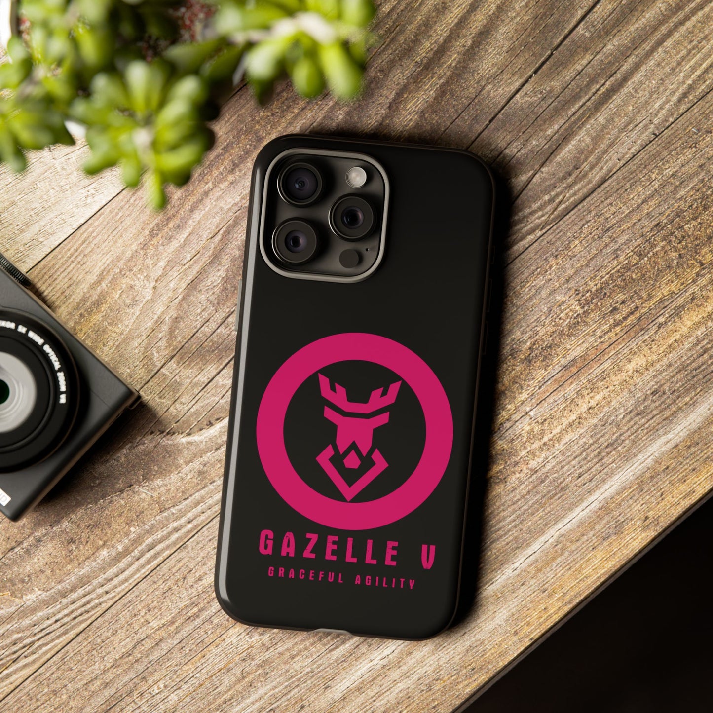 Gazelle V 'Graceful Agility' Toughened Phone Case