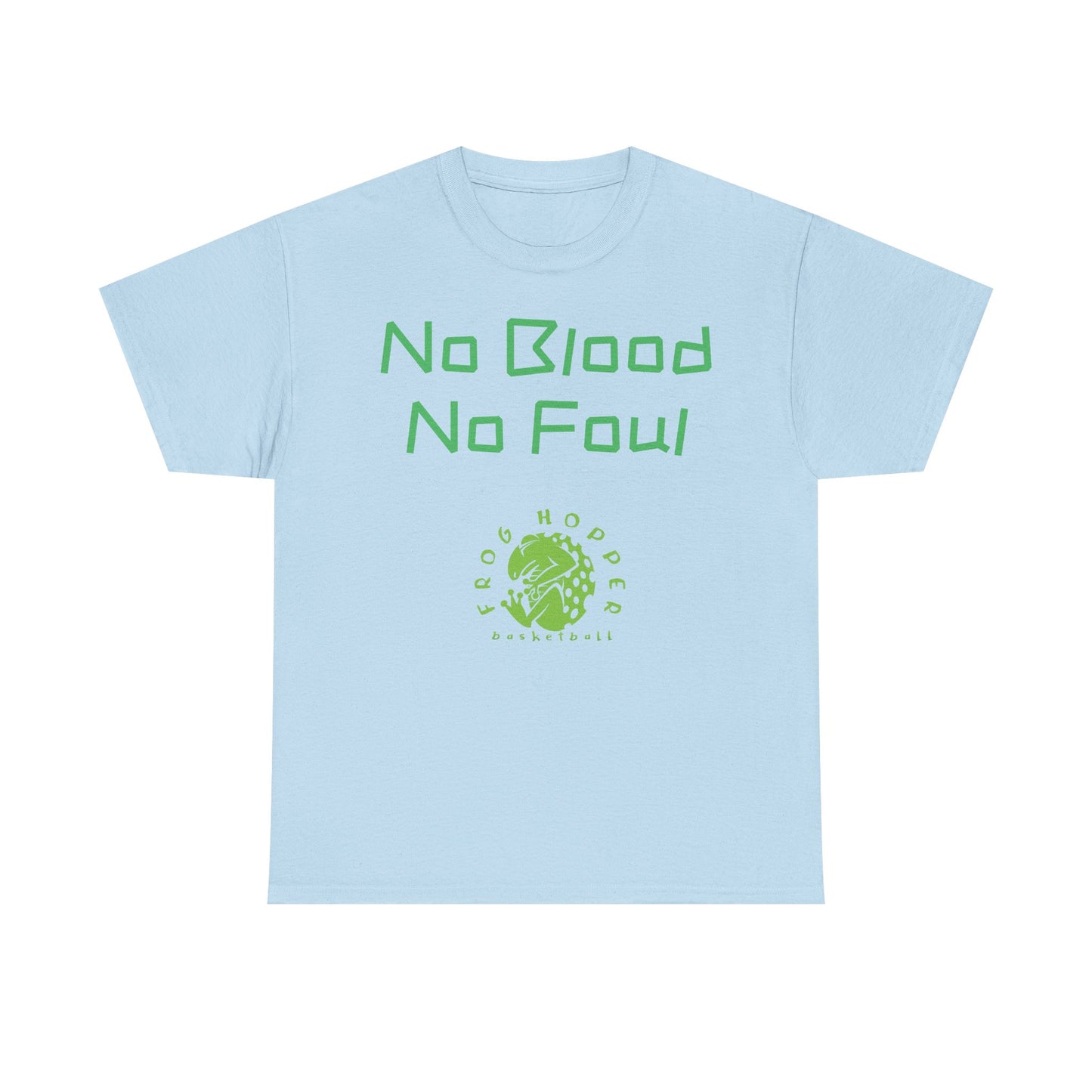 Frog Hopper Basketball "No Blood. No Foul" Sports T-Shirt