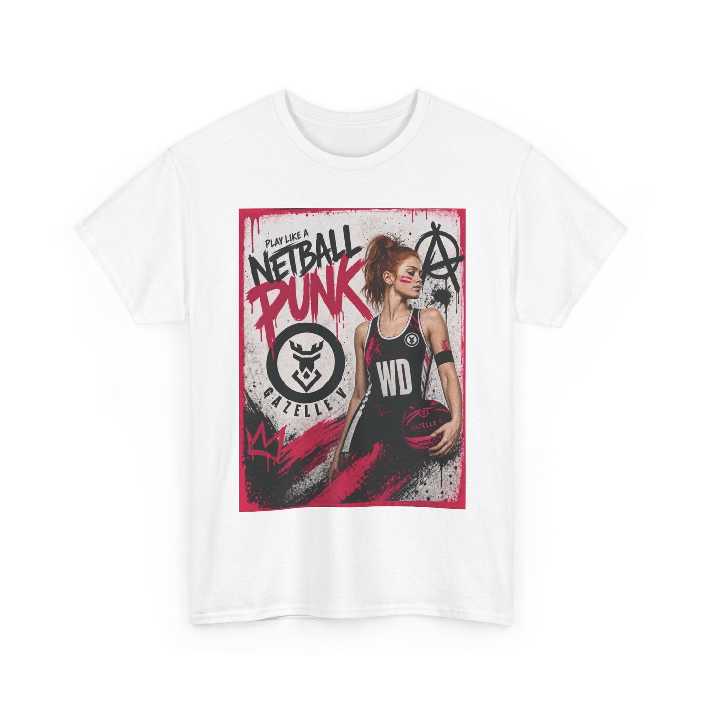 'WD Netball Punk' Limited Edition T-Shirt