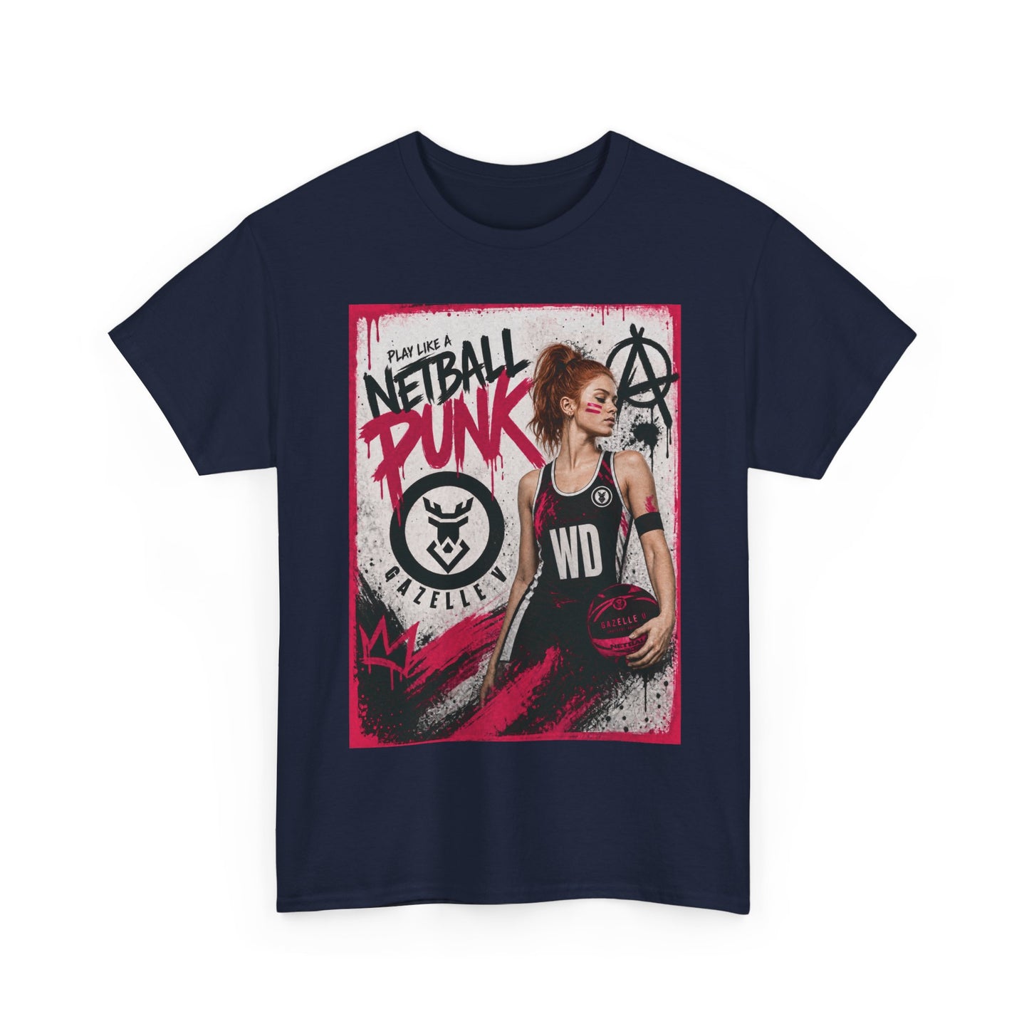 'WD Netball Punk' Limited Edition T-Shirt
