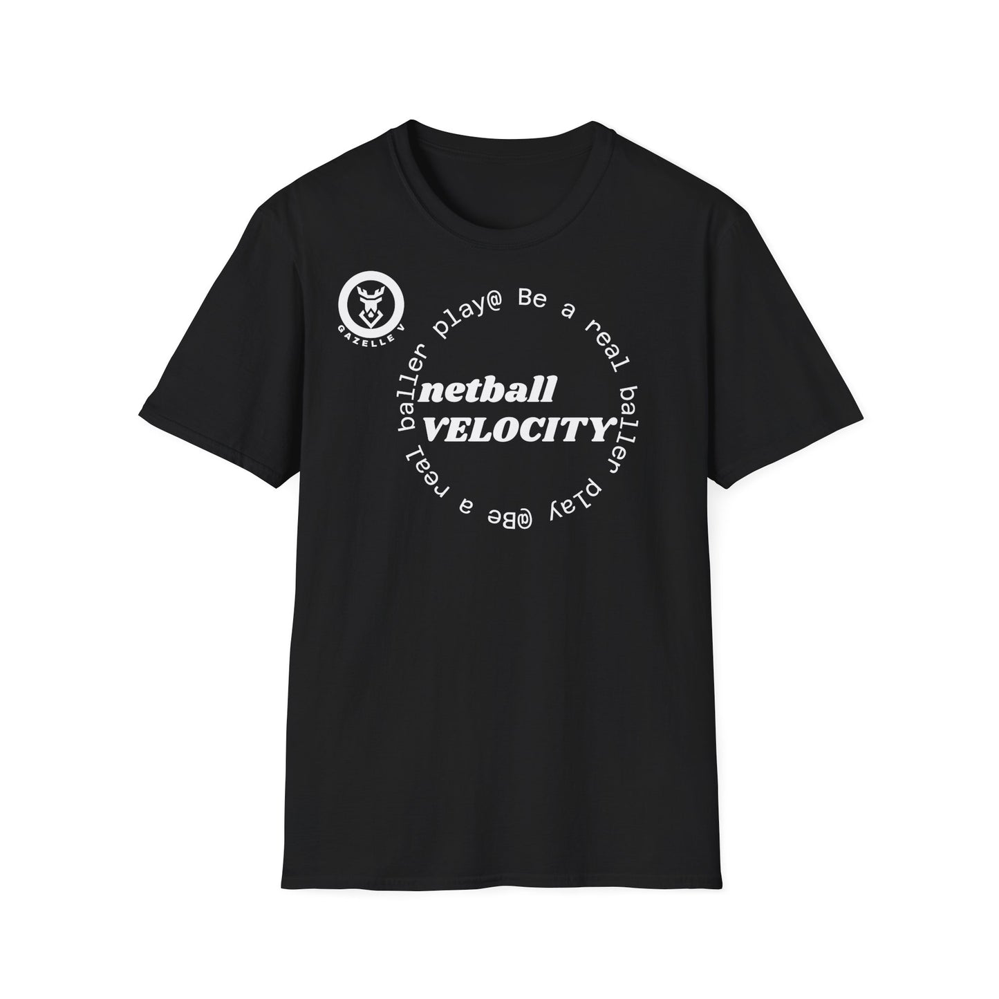 Gazelle V "Netball VELOCITY" Circle T-Shirt