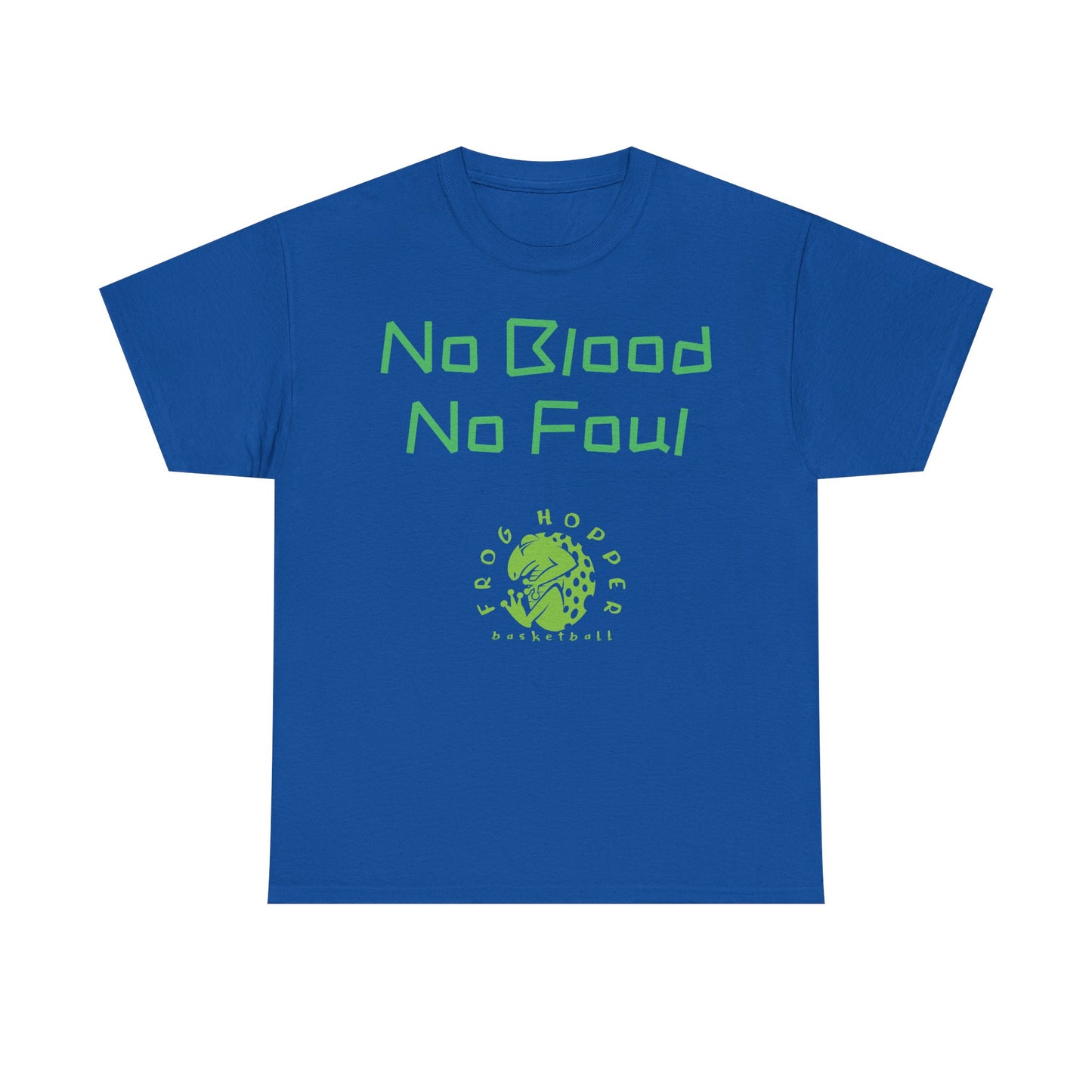 Frog Hopper Basketball "No Blood. No Foul" Sports T-Shirt
