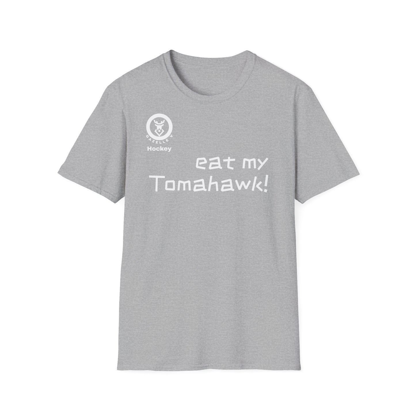 Gazelle V 'Eat My Tomahawk!' Hockey T-Shirt
