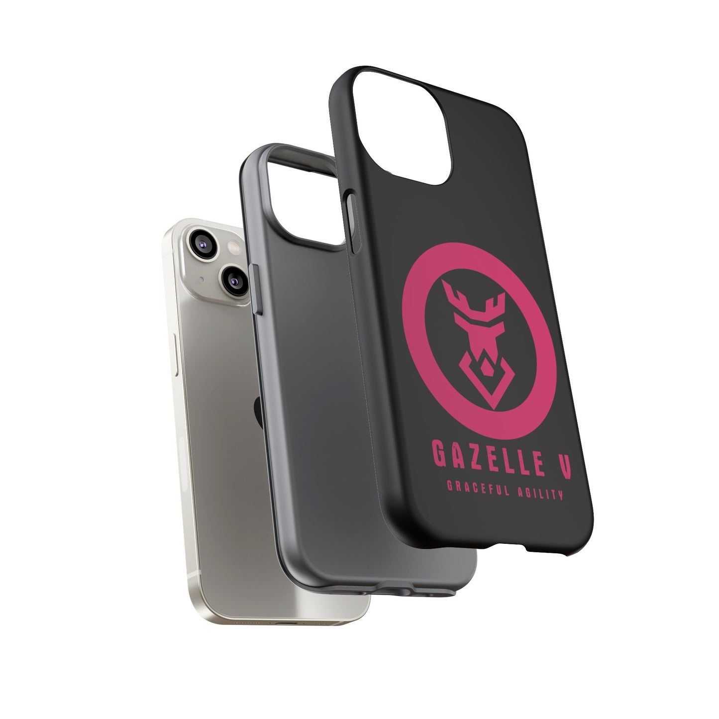 Gazelle V 'Graceful Agility' Toughened Phone Case