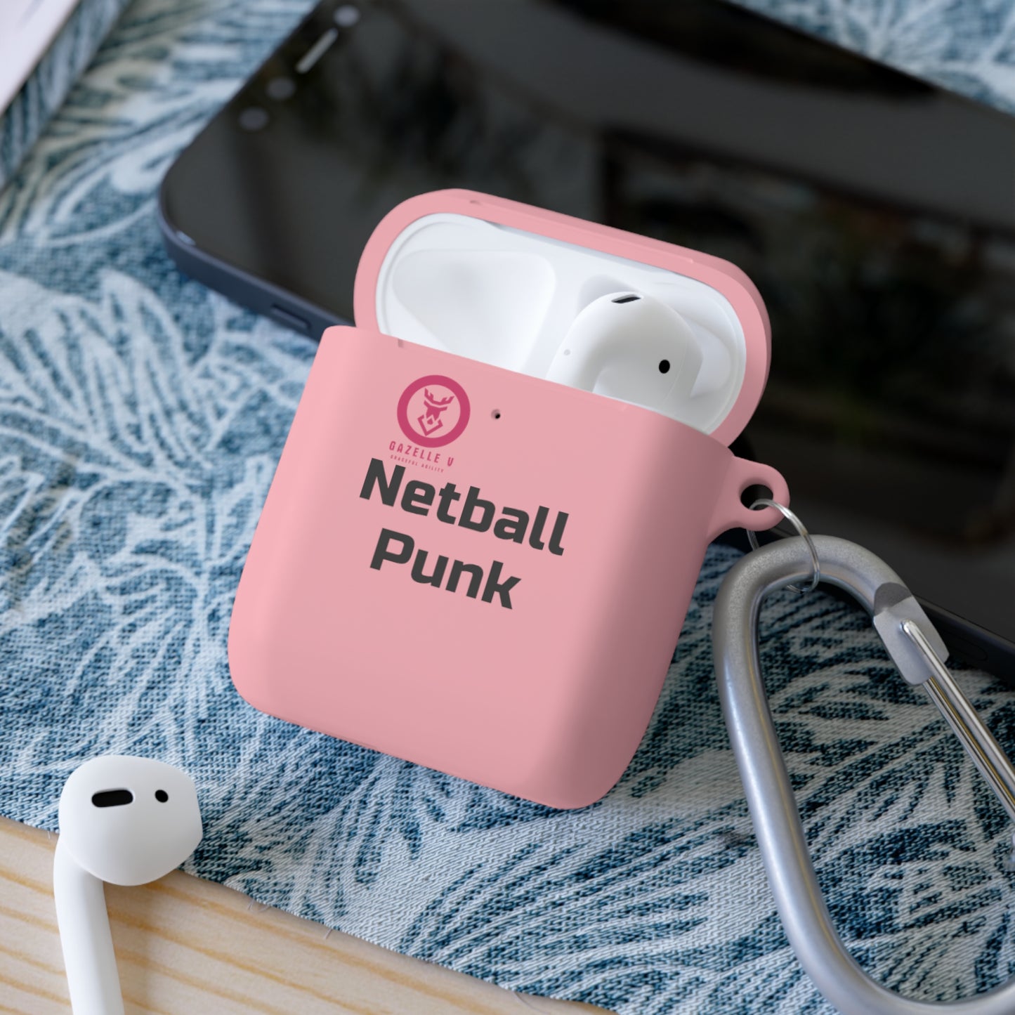 Gazelle Netball 'Netball Punk' Air Pods Case
