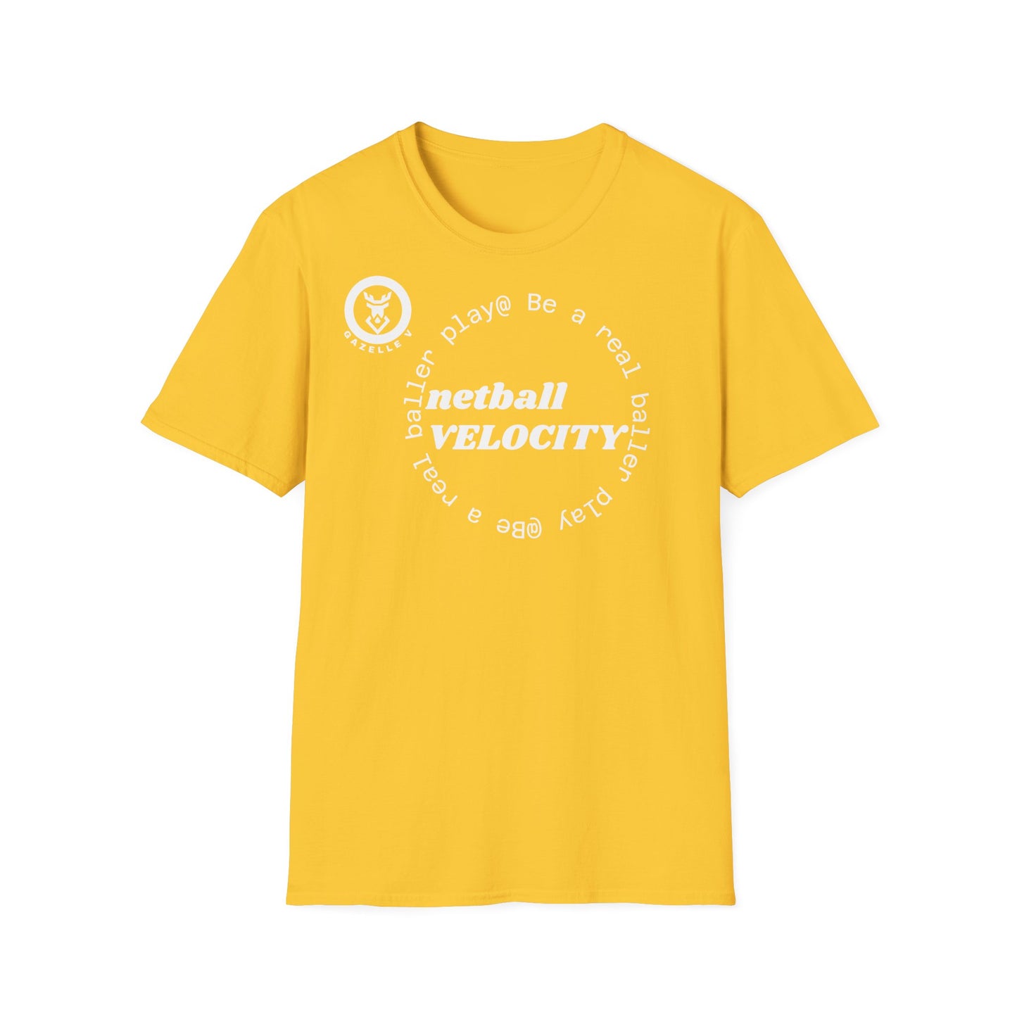 Gazelle V "Netball VELOCITY" Circle T-Shirt