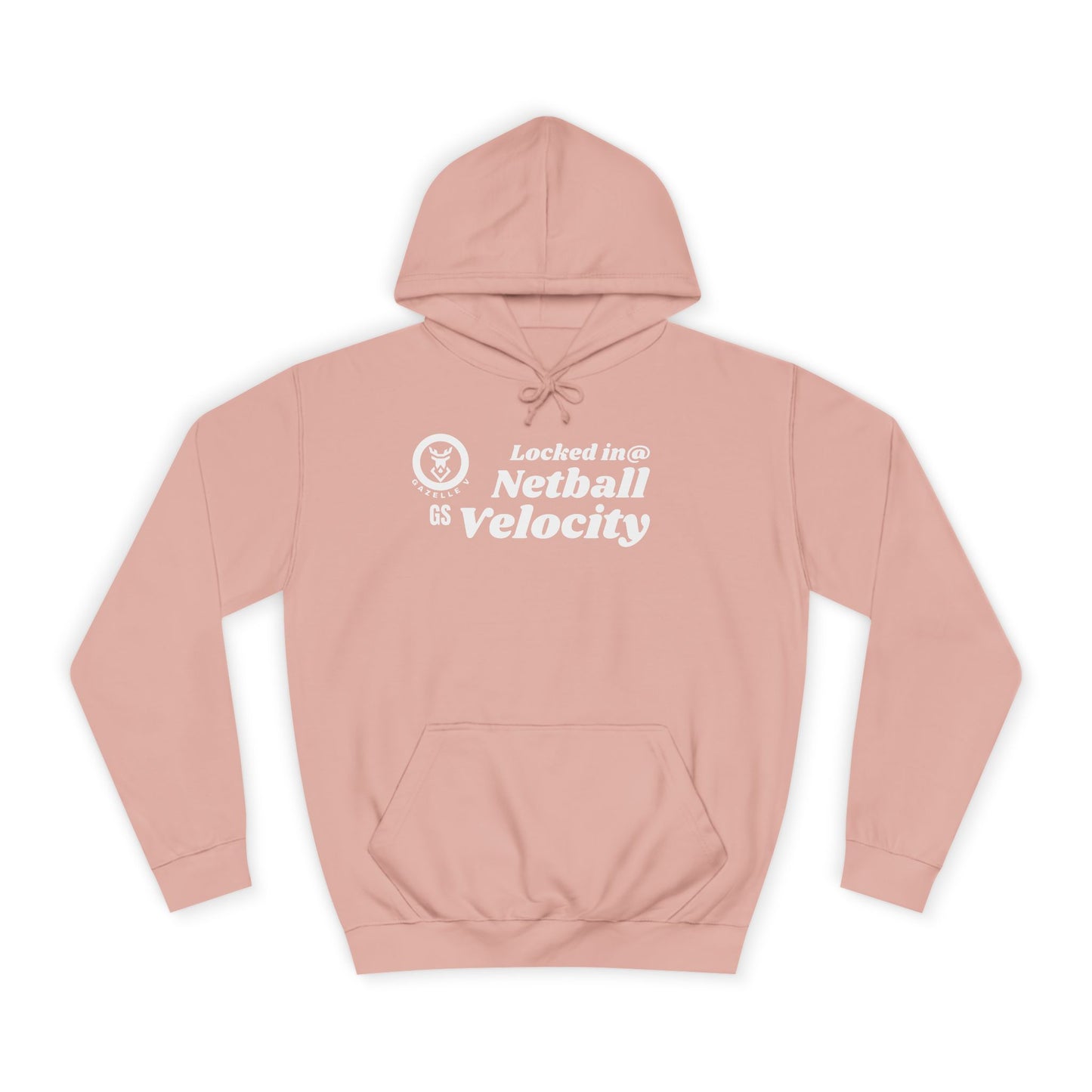 'Gazelle GS (Goal Shooter) Locked In@ Netball Velocity' Hoodie