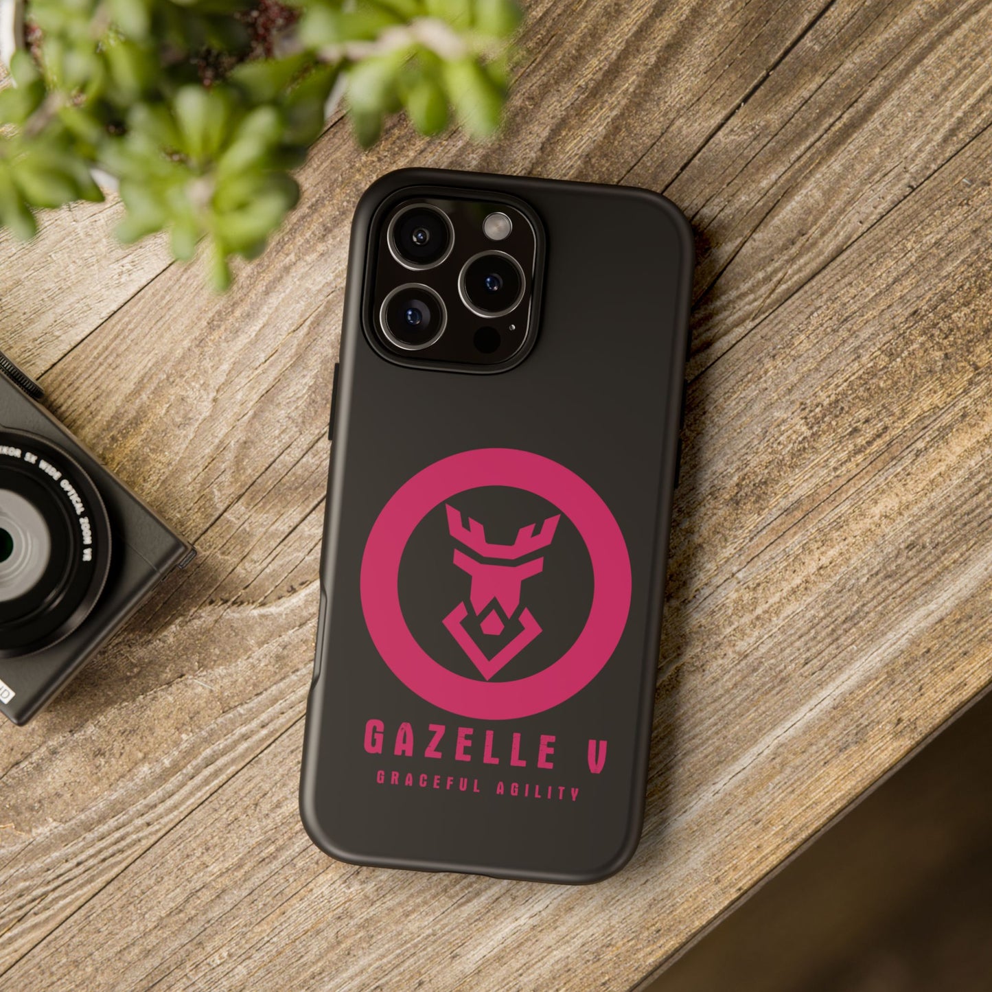 Gazelle V 'Graceful Agility' Toughened Phone Case