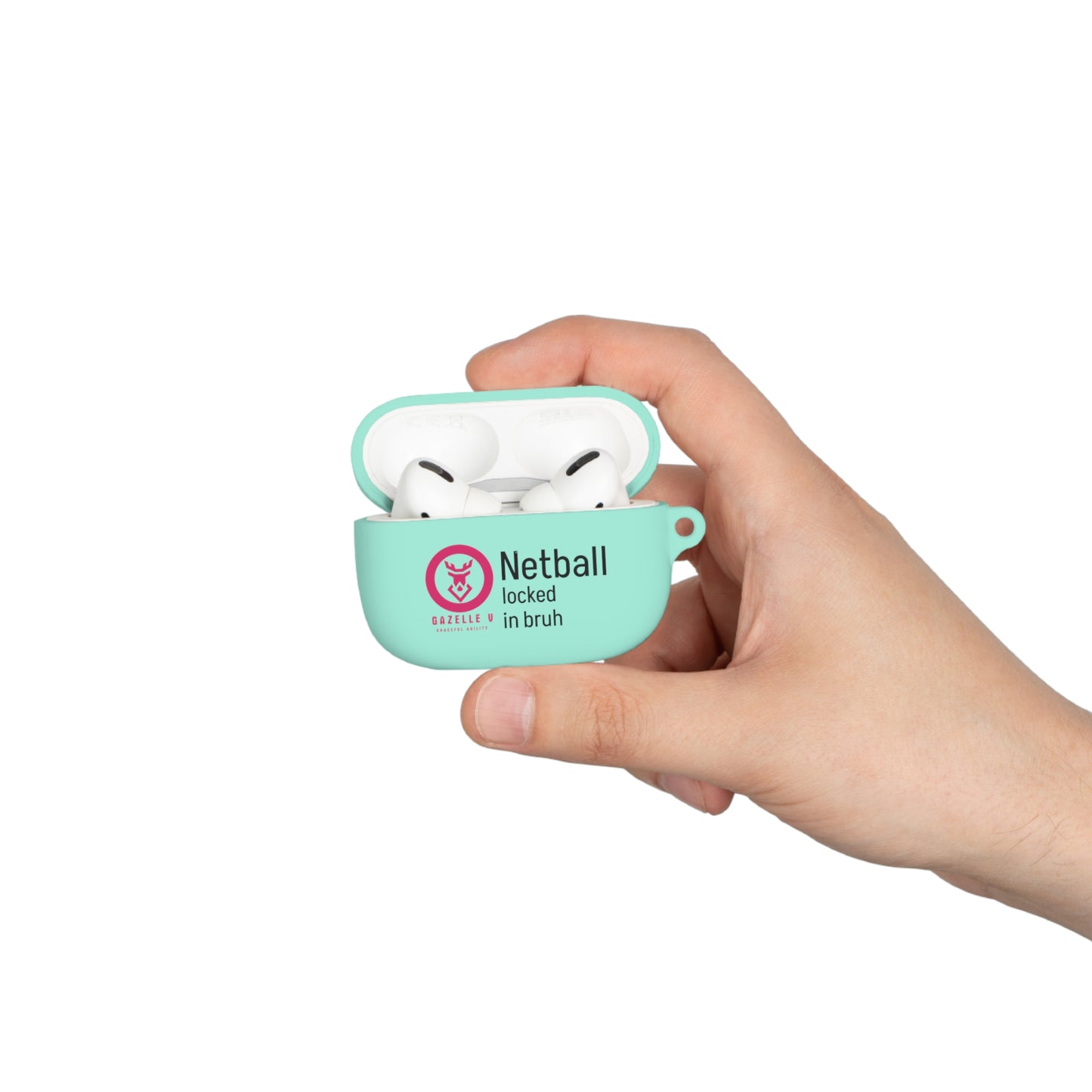 Gazelle Netball 'Netball Punk' Air Pods Case