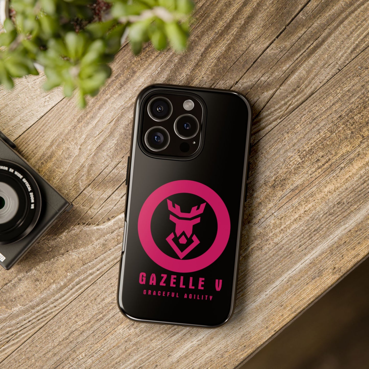 Gazelle V 'Graceful Agility' Toughened Phone Case