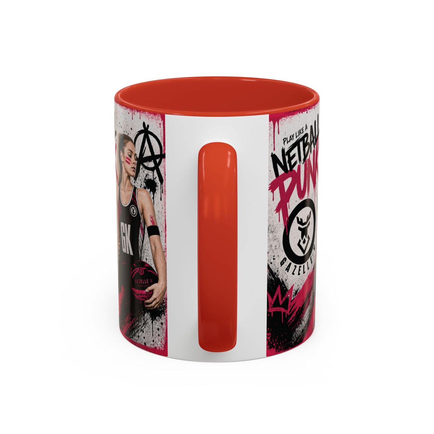 Netball Punk Defence (GK/GD/WD) Coffee Mug