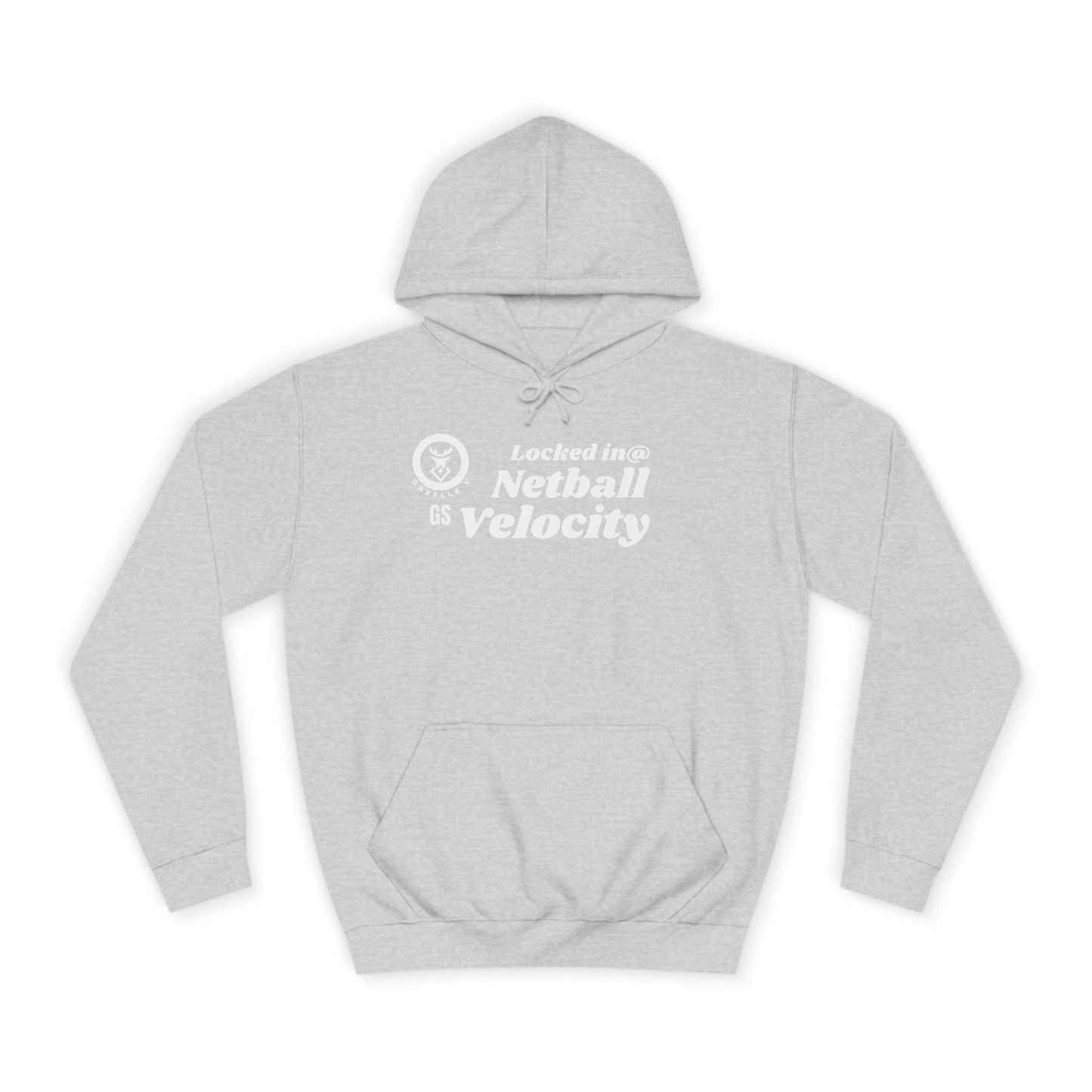 'Gazelle GS (Goal Shooter) Locked In@ Netball Velocity' Hoodie