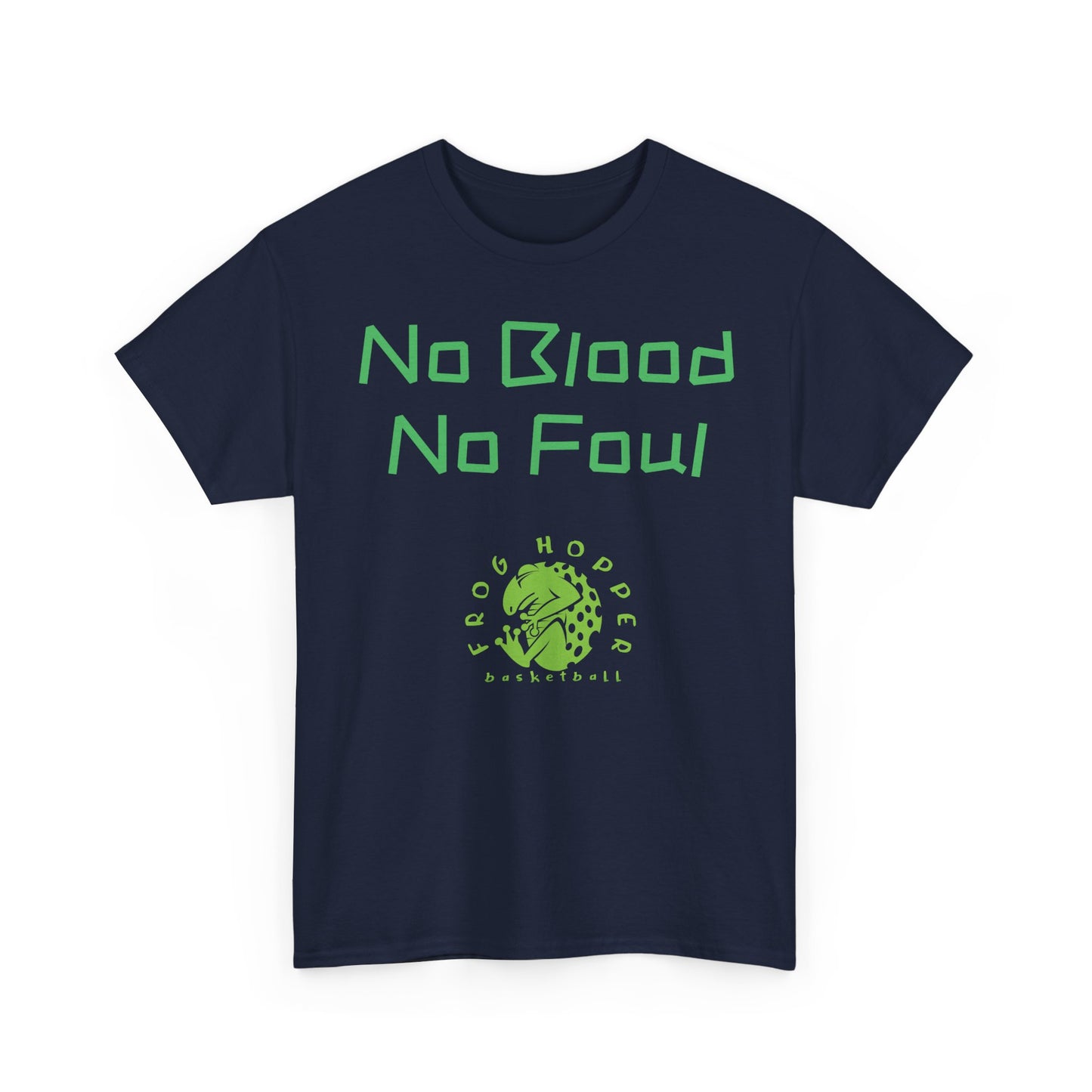 Frog Hopper Basketball "No Blood. No Foul" Sports T-Shirt