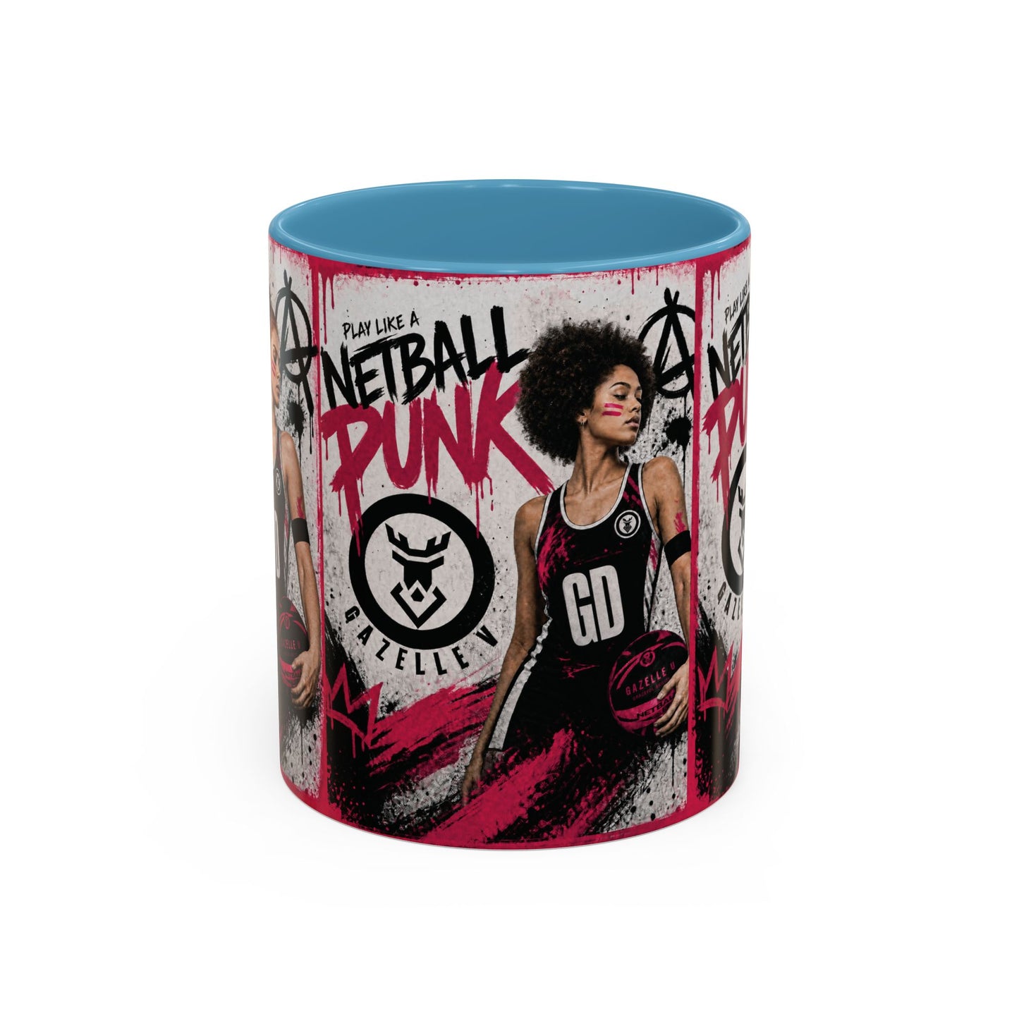Netball Punk Defence (GK/GD/WD) Coffee Mug