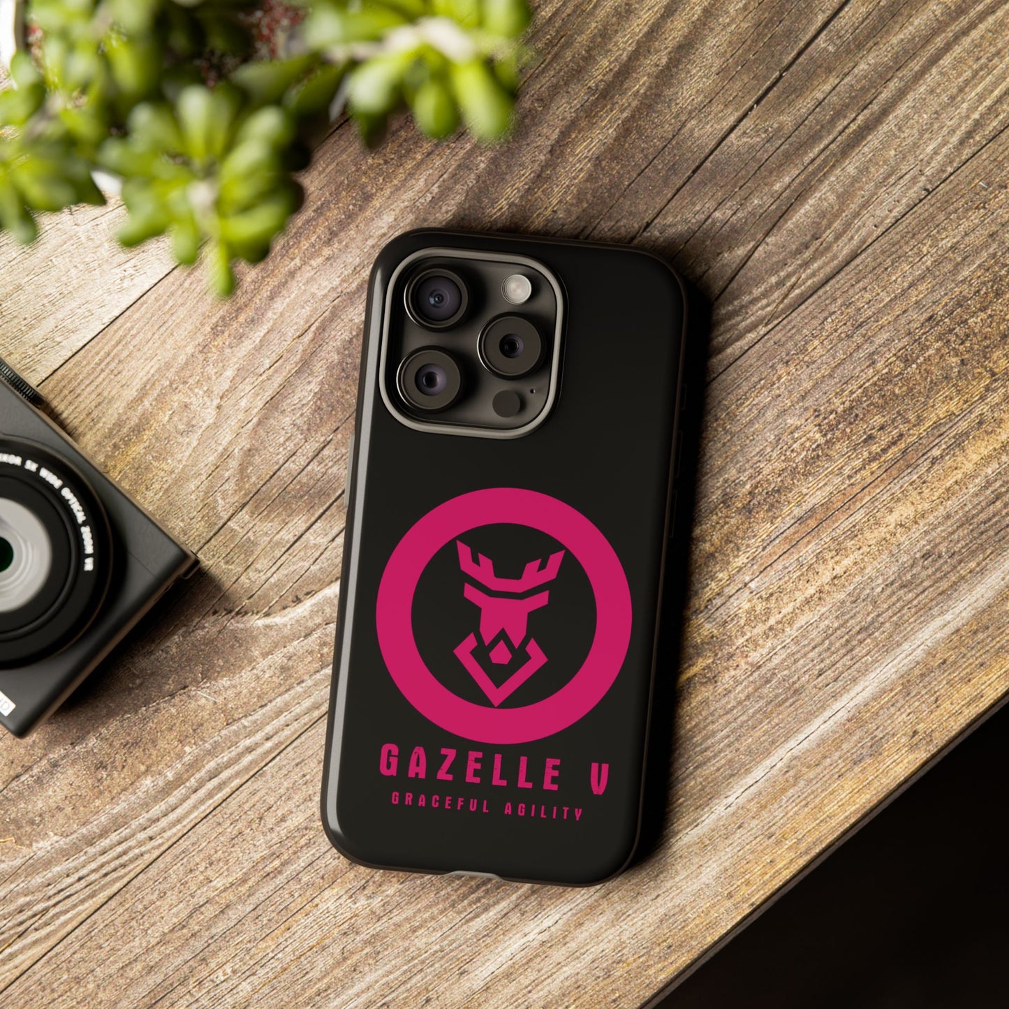 Gazelle V 'Graceful Agility' Toughened Phone Case
