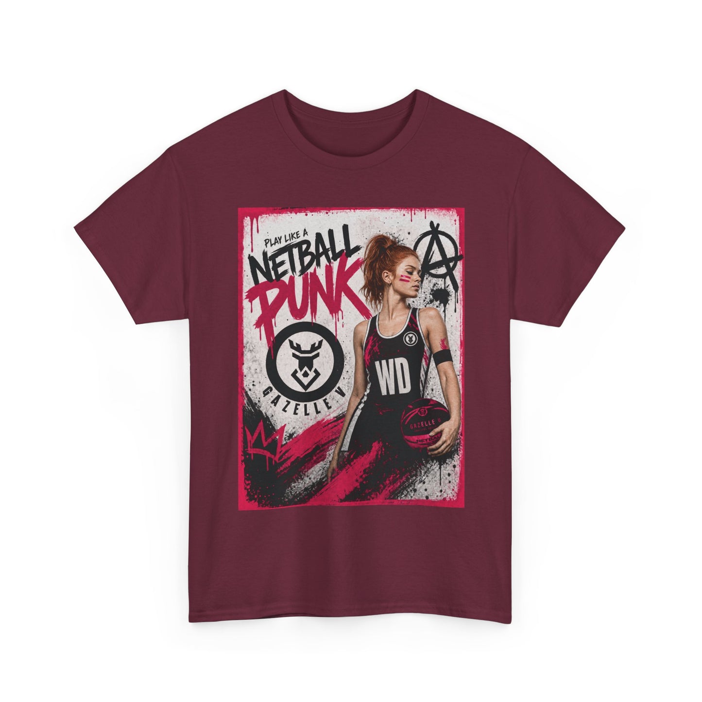 'WD Netball Punk' Limited Edition T-Shirt
