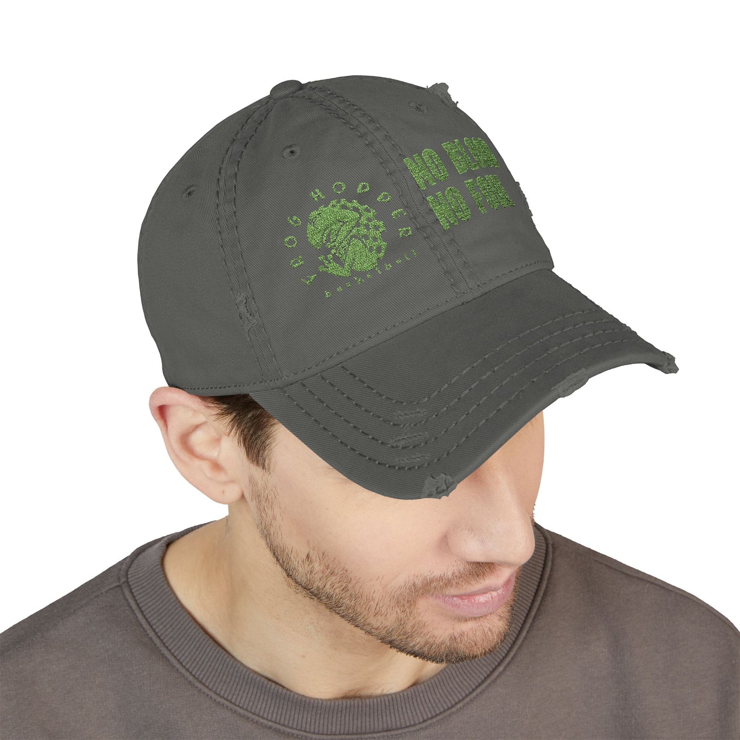 Frog Hopper Basketball 'No Blood No Foul' Baseball Cap