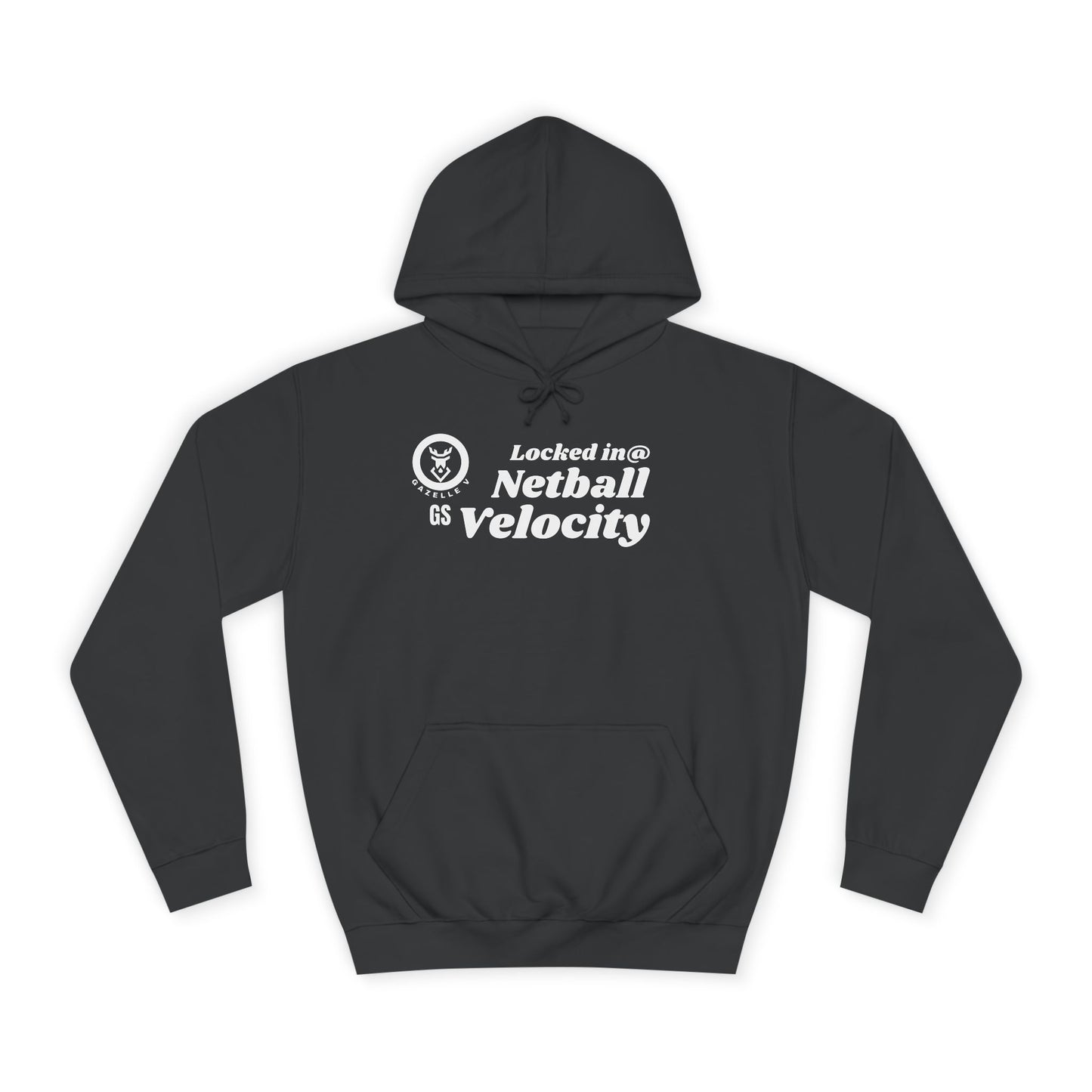 'Gazelle GS (Goal Shooter) Locked In@ Netball Velocity' Hoodie