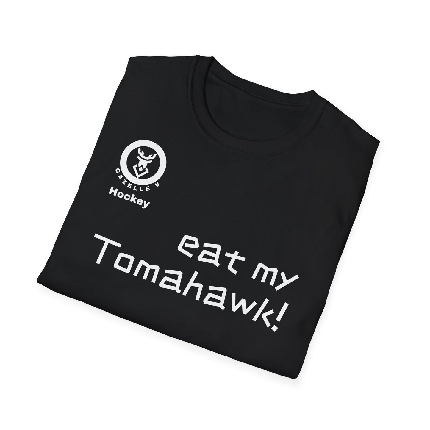 Gazelle V 'Eat My Tomahawk!' Hockey T-Shirt