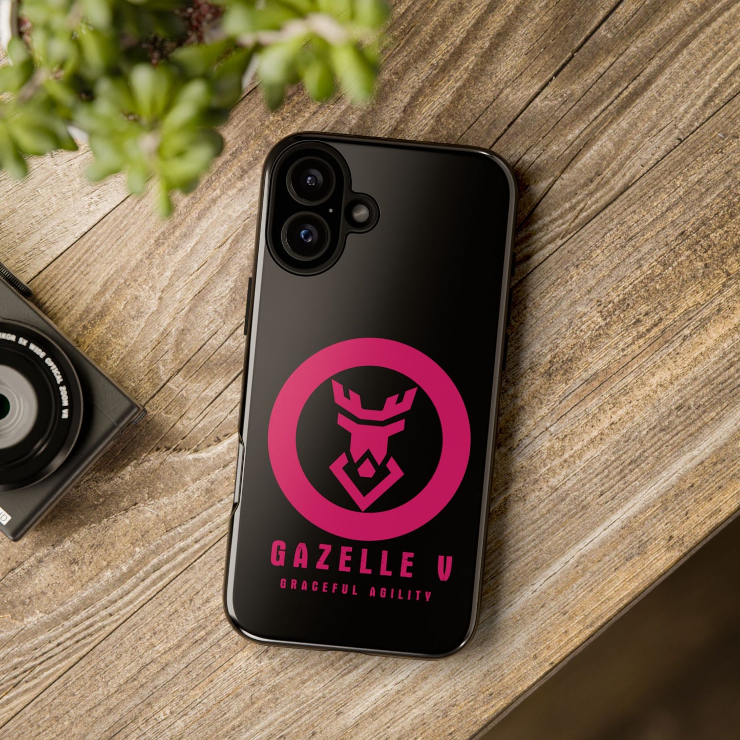 Gazelle V 'Graceful Agility' Toughened Phone Case