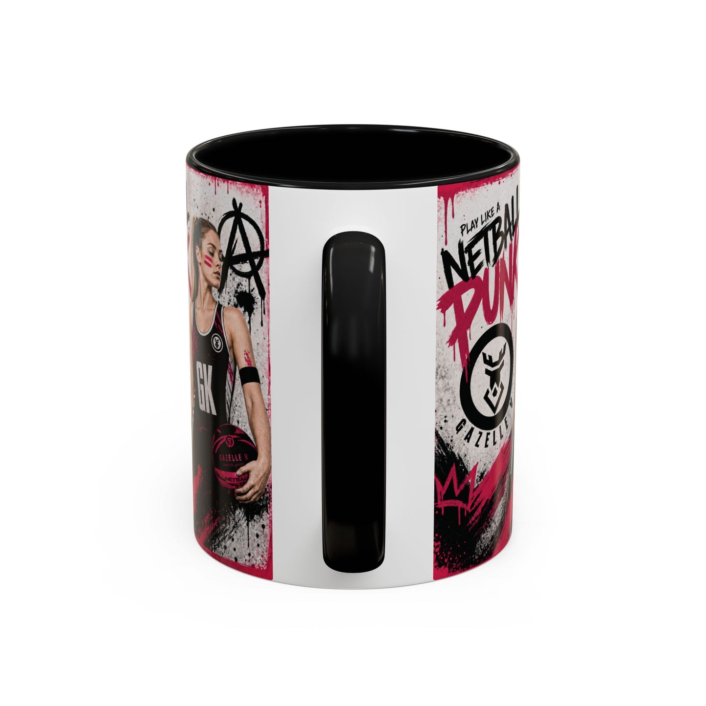 Netball Punk Defence (GK/GD/WD) Coffee Mug