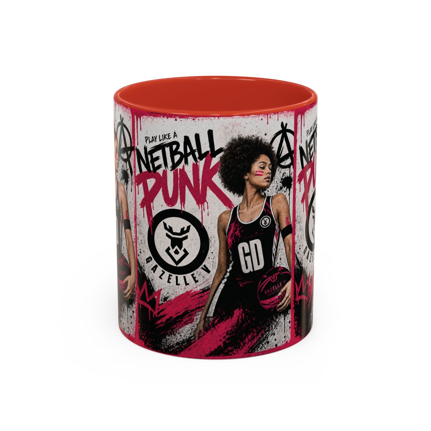 Netball Punk Defence (GK/GD/WD) Coffee Mug