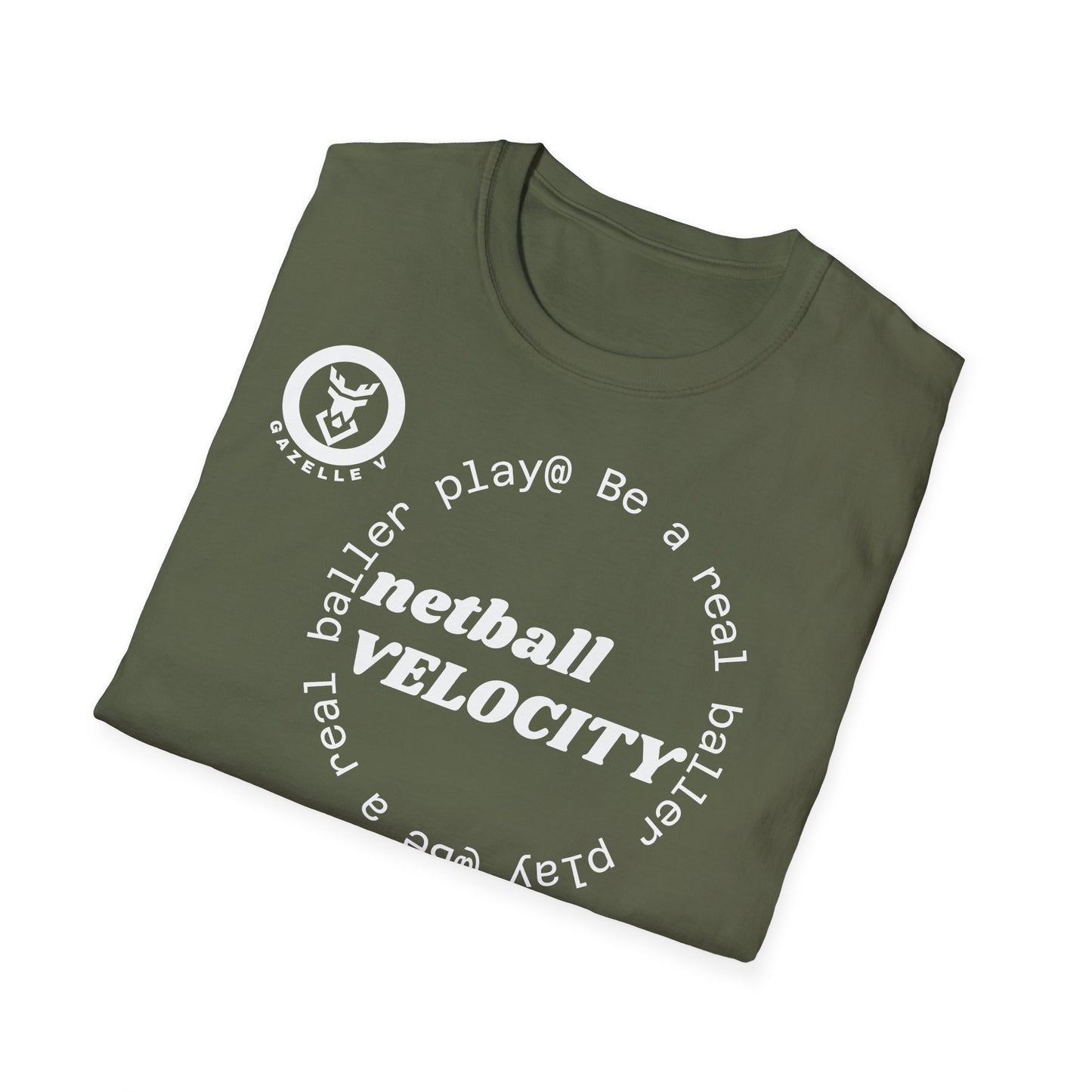 Gazelle V "Netball VELOCITY" Circle T-Shirt