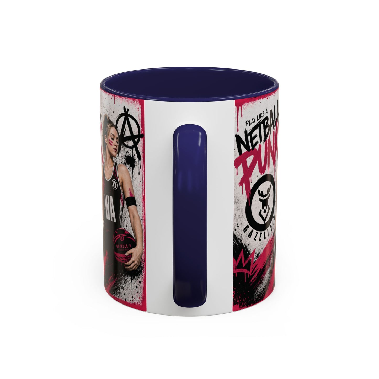 Netball Punk Mid Court (WD/C/WA) Coffee Mug